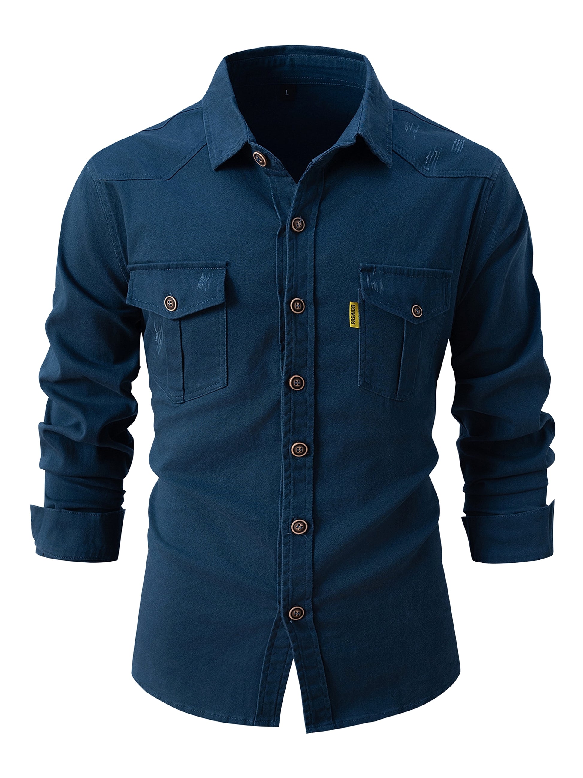 DressShirt Men's Washing Stretch - enhanced image 5