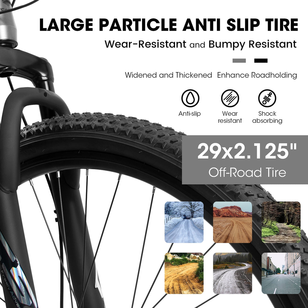 Ecarpat™ City-Cruizer – 29" Pro-Series Mountain Bike (21-Speed) - enhanced image 5
