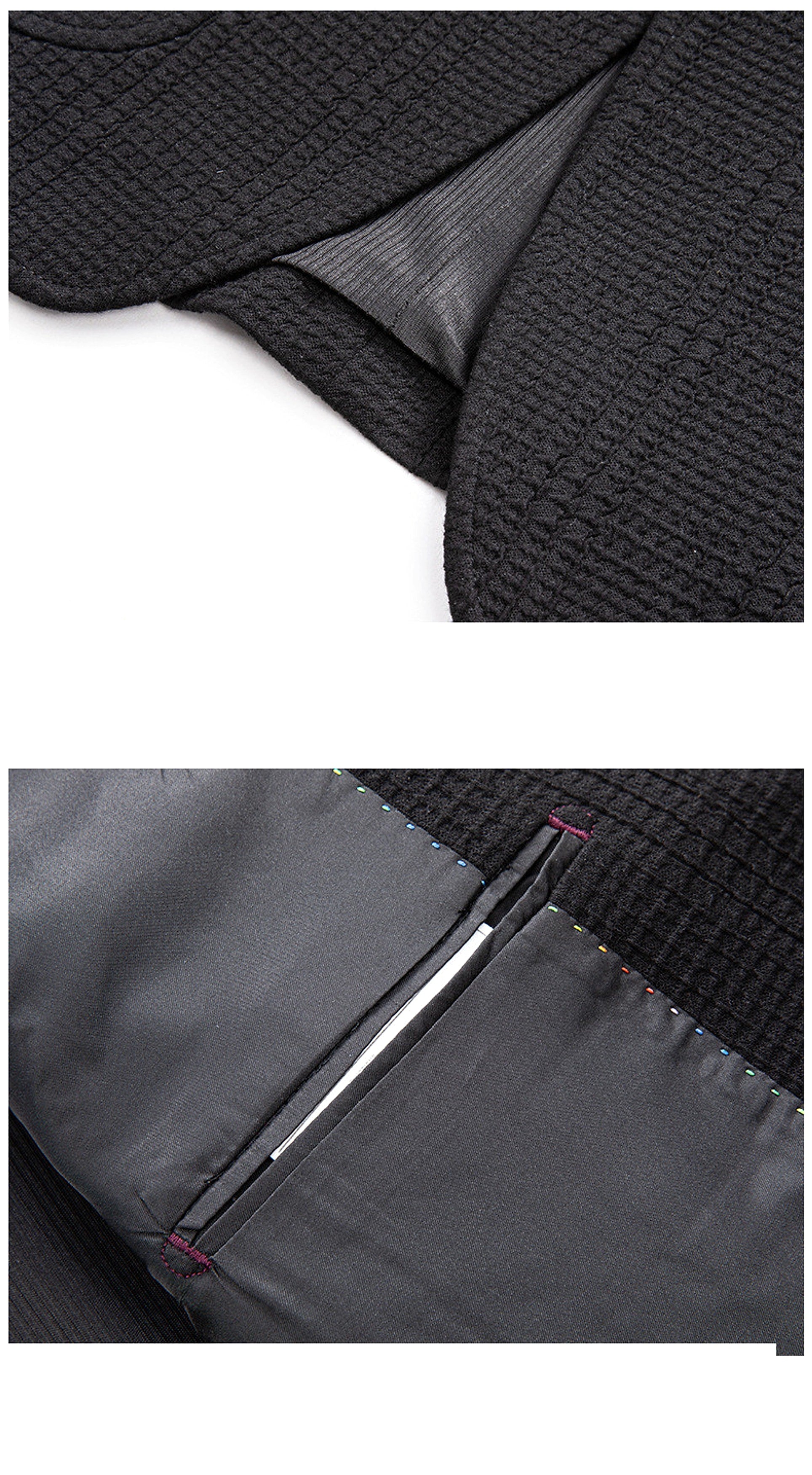 Embroidered Luxe™ Men's Suit – Bold Design for Fashion-Conscious Men - enhanced image 5