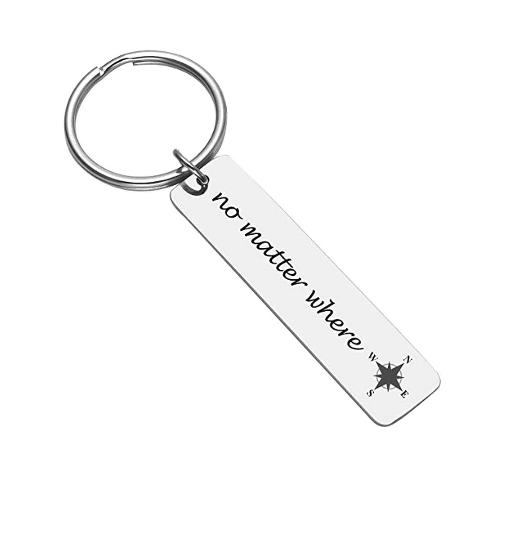 Personalized English Alphabet Name Keychain – Stainless Steel - enhanced image 5