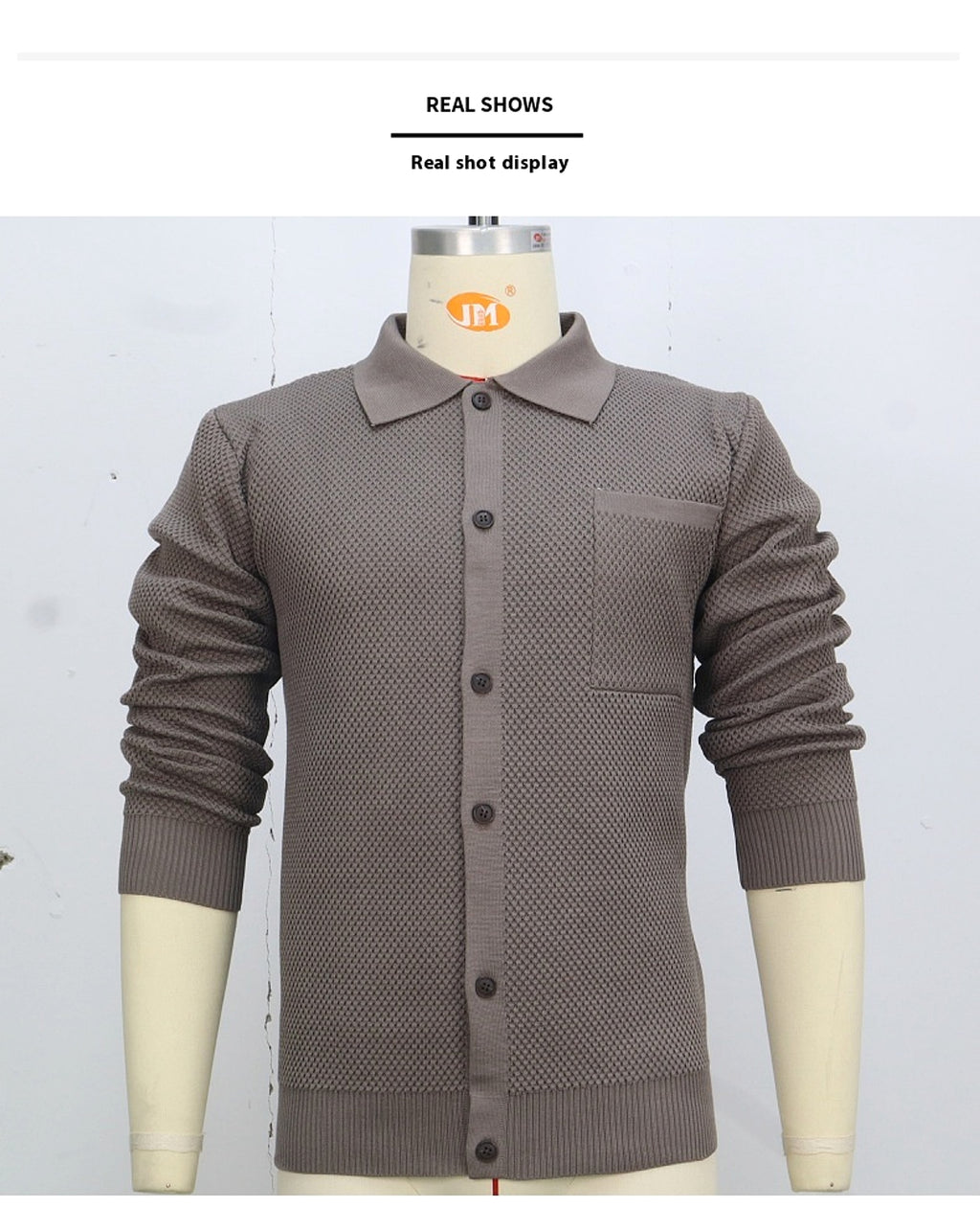 European And American Style High-density Sweater Coat - enhanced image 5