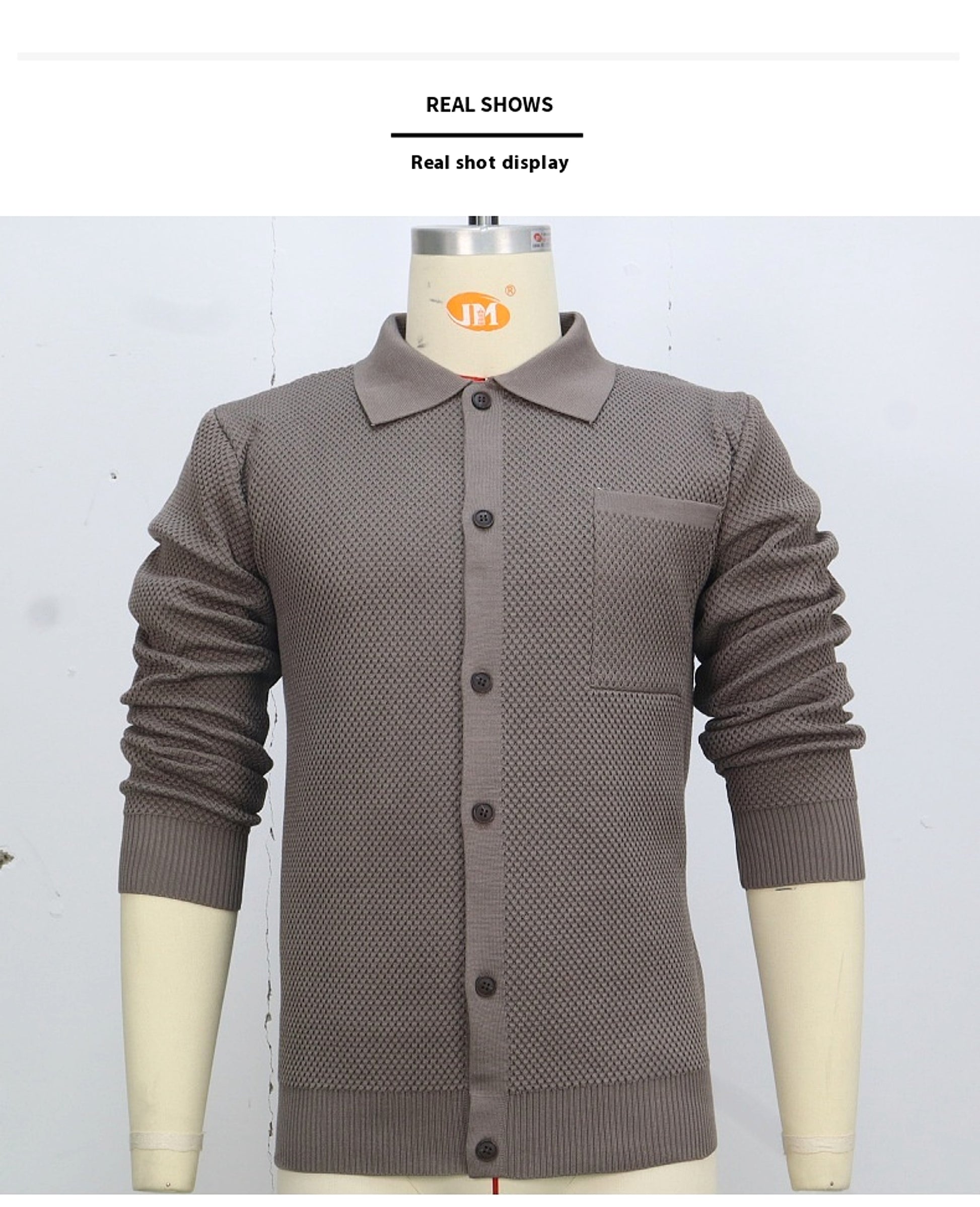 European And American Style High-density Sweater Coat - enhanced image 5