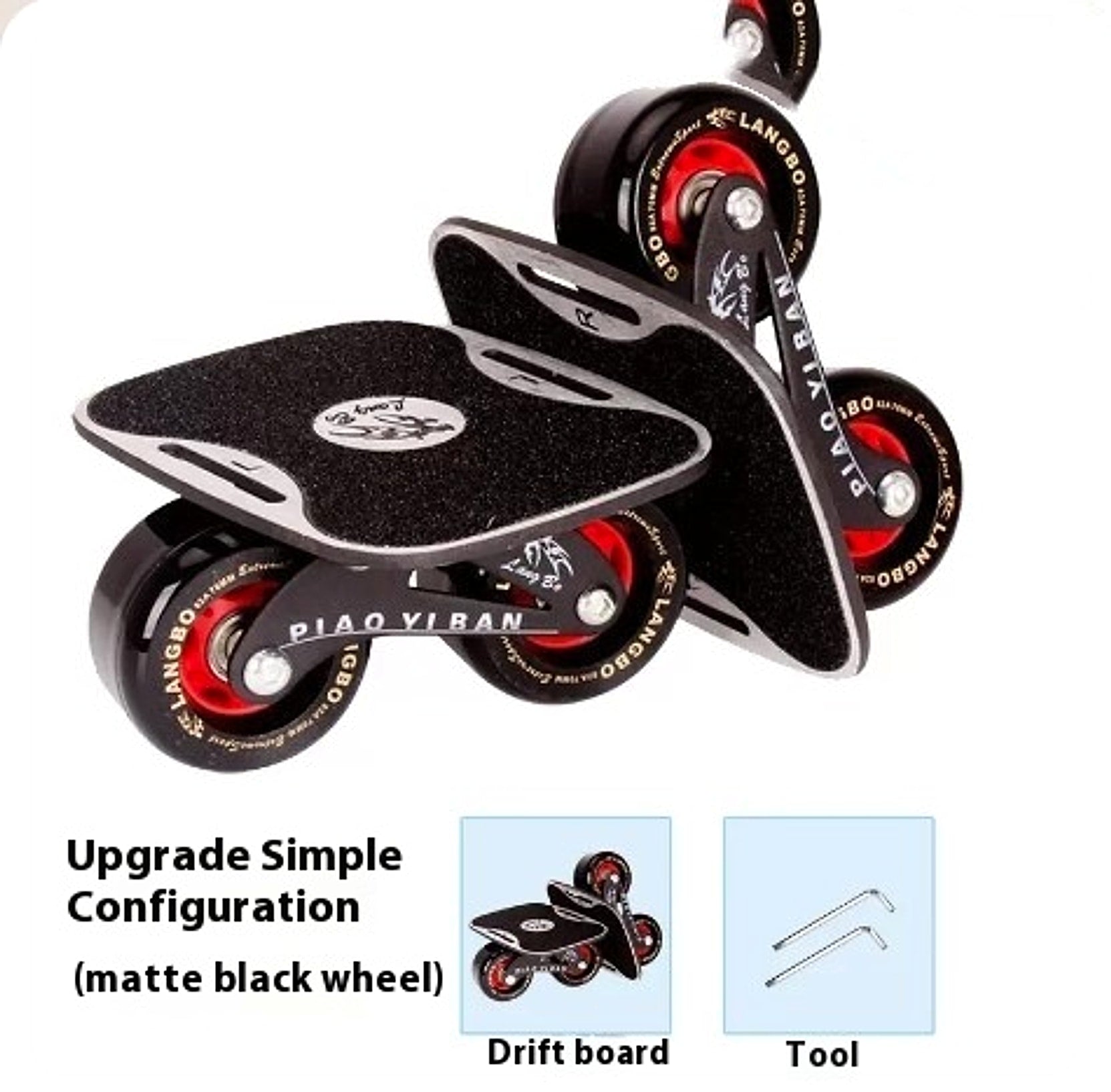 Factory Direct Sales Wolf BO 4 Generation Freeline Skate Land Surfboard Split Slide Adult And Children Skateboard - enhanced image 5