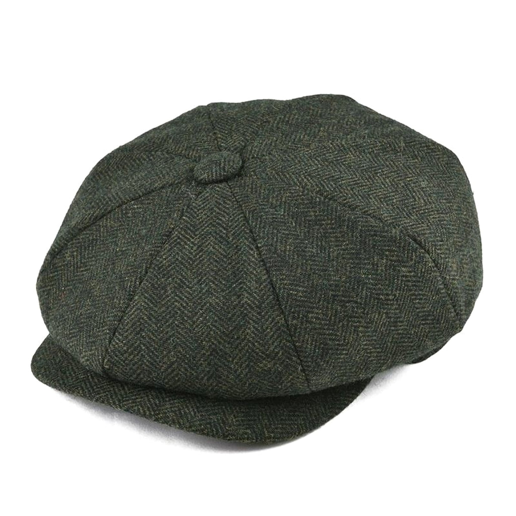 Fashion Casual Trend Vintage Twill Newsboy Hat - enhanced image 5