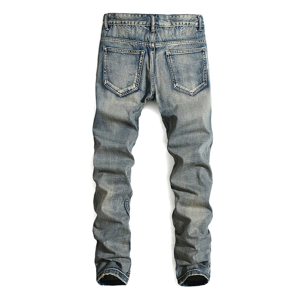 Fashion Ripped Cool Jeans Men - enhanced image 5