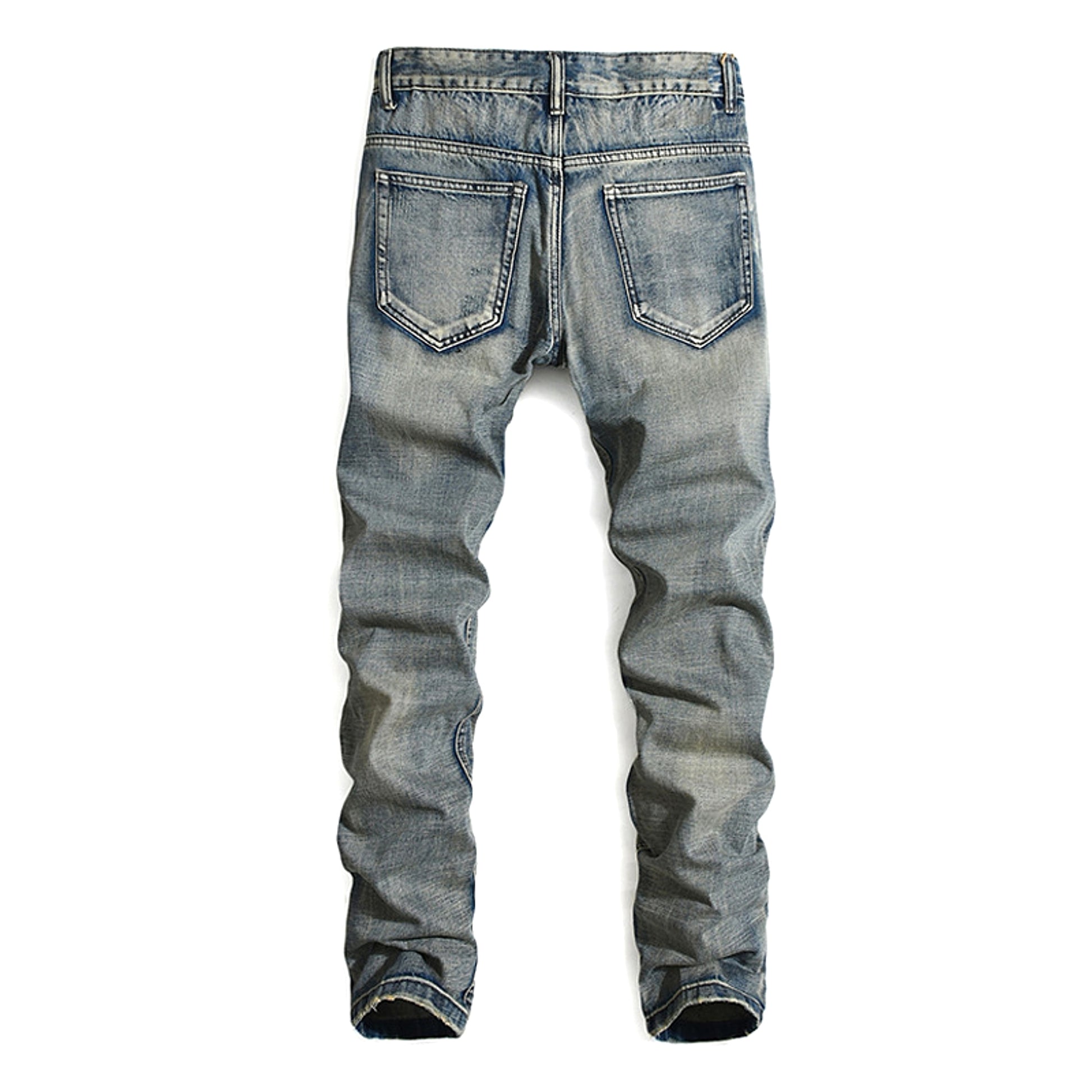 Fashion Ripped Cool Jeans Men - enhanced image 5