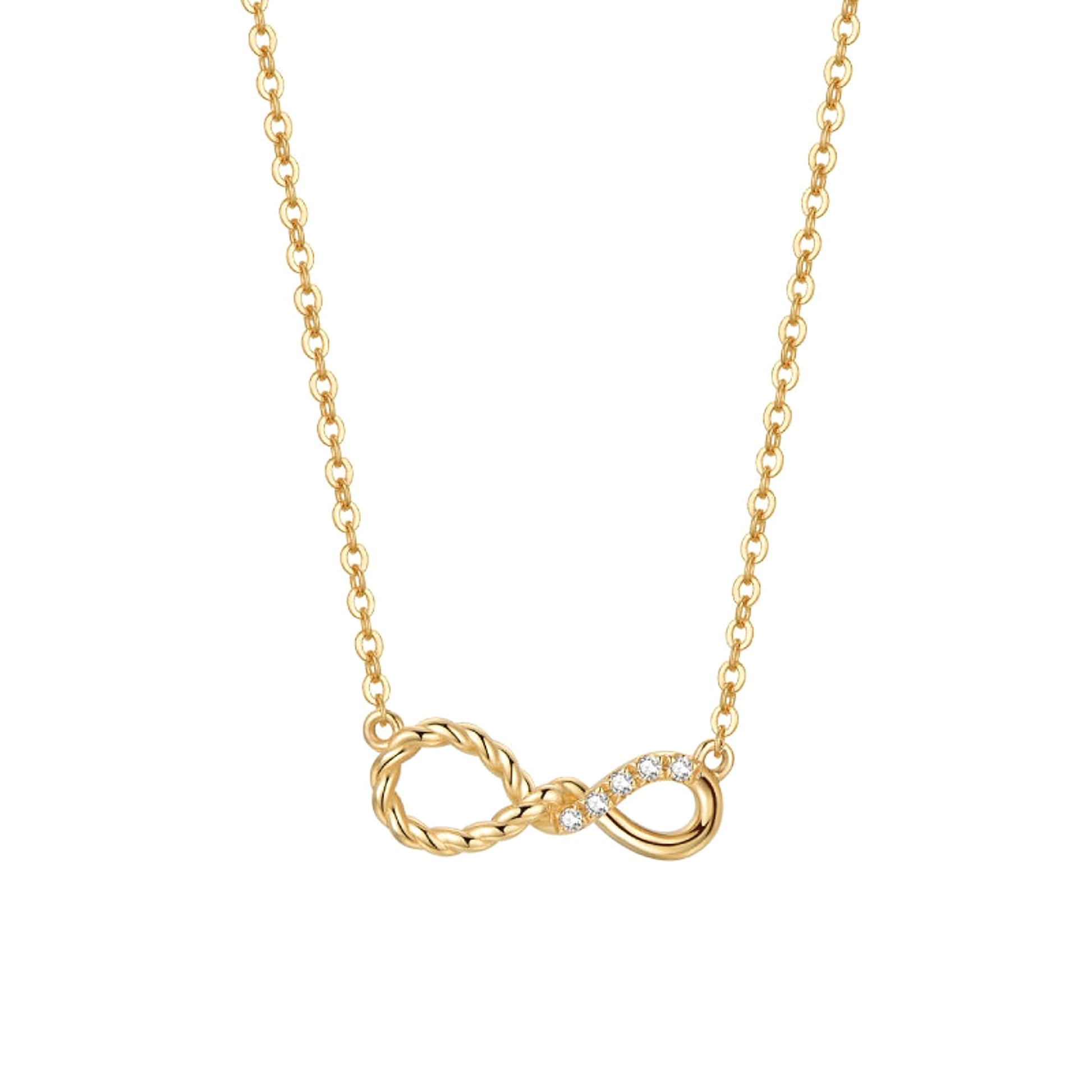 Fashion Versatile Elegant Octagonal Lock Necklace - enhanced image 5