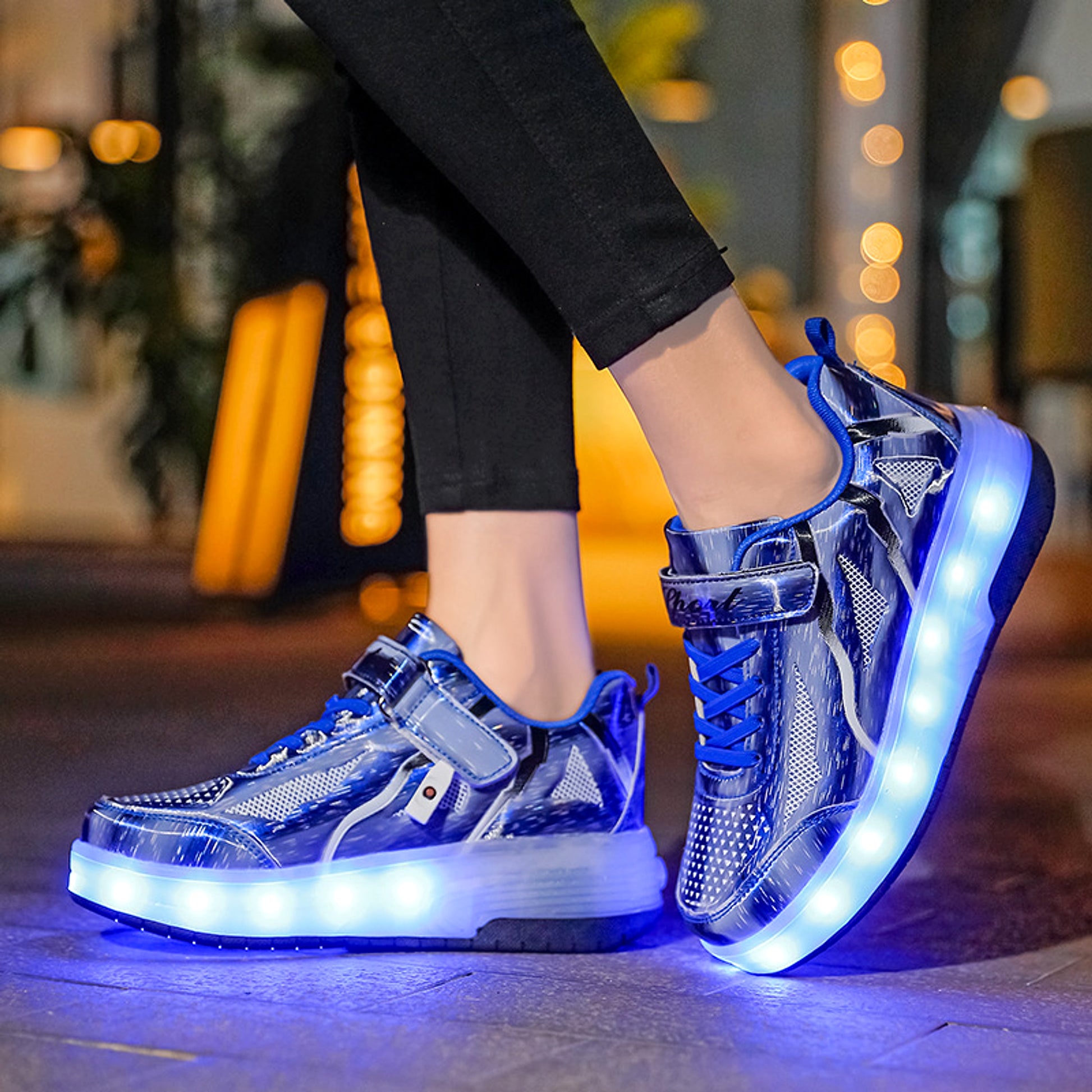 Fashionable Personality Detachable Roller Shoes For Boys - enhanced image 5