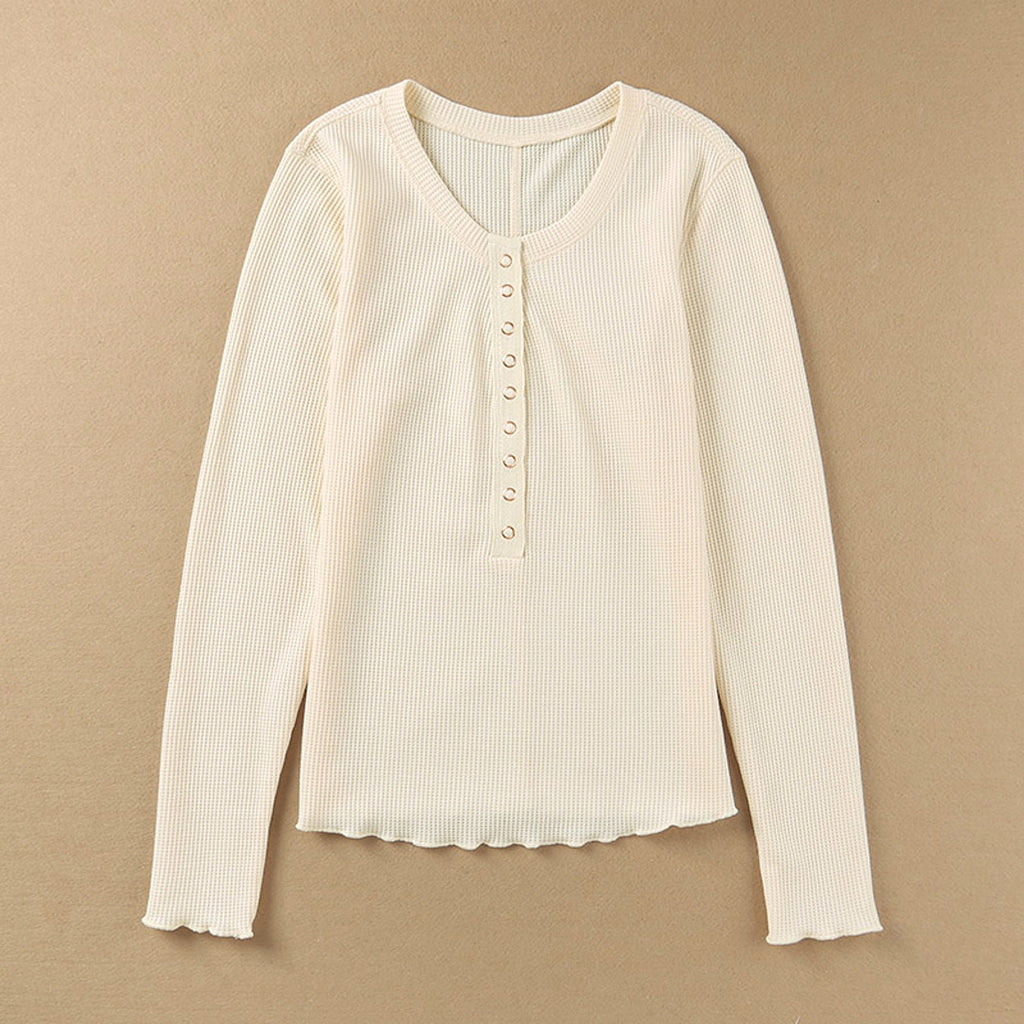 T-Shirt Top Women's Tight Long Sleeve - enhanced image 5