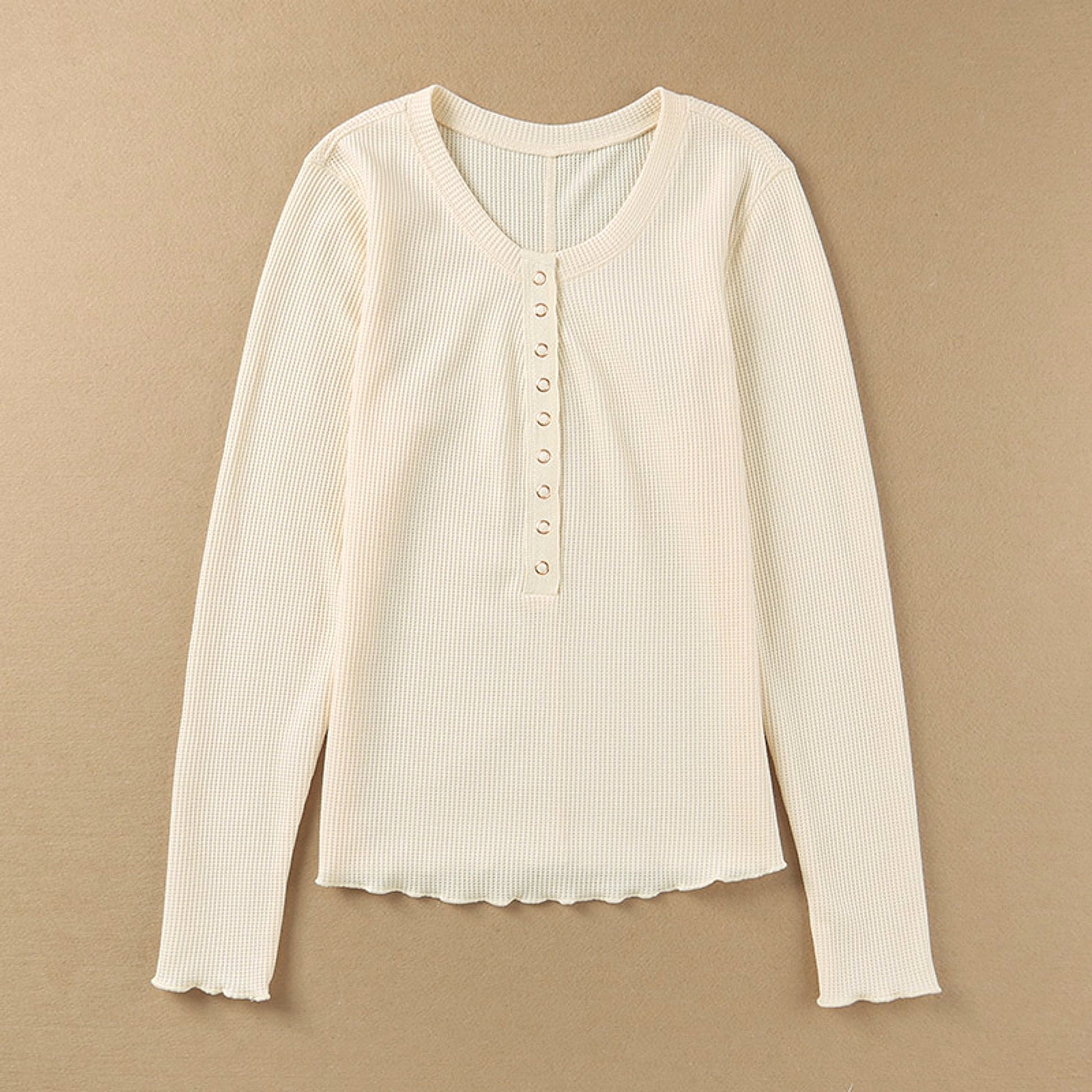 T-Shirt Top Women's Tight Long Sleeve - enhanced image 5
