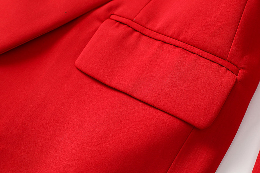 LUXE_EDIT™ – Royal Red Blazer (Princess Diana Tribute Edition) - enhanced image 5