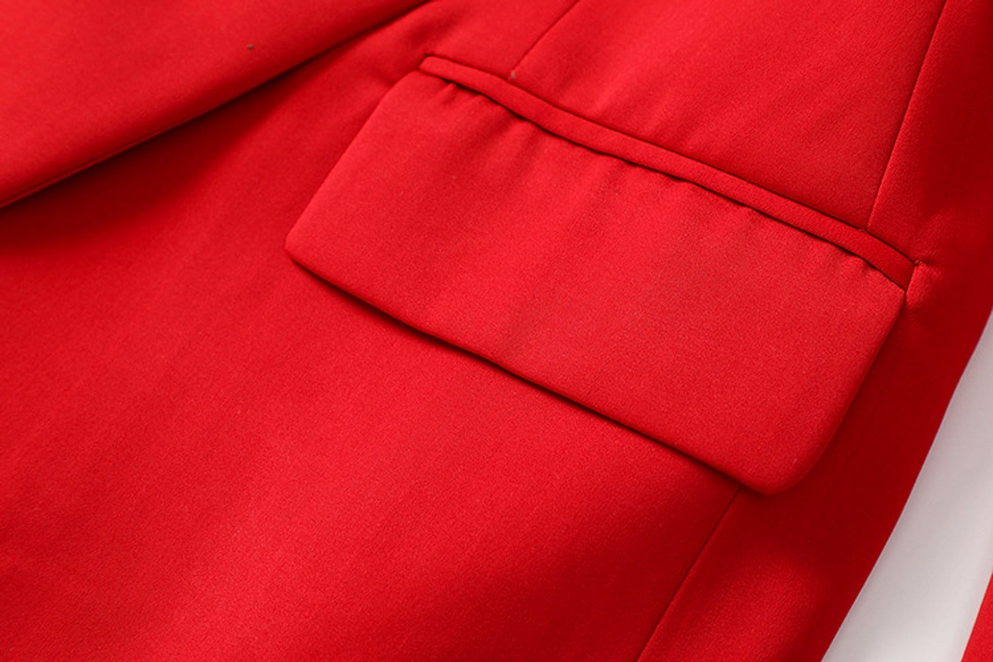 LUXE_EDIT™ – Royal Red Blazer (Princess Diana Tribute Edition) - enhanced image 5