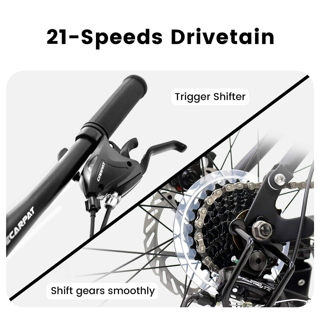 FlexRide™ 24 – 24" MTB Bike with Disc Brakes & 21-Speed Gears - enhanced image 5