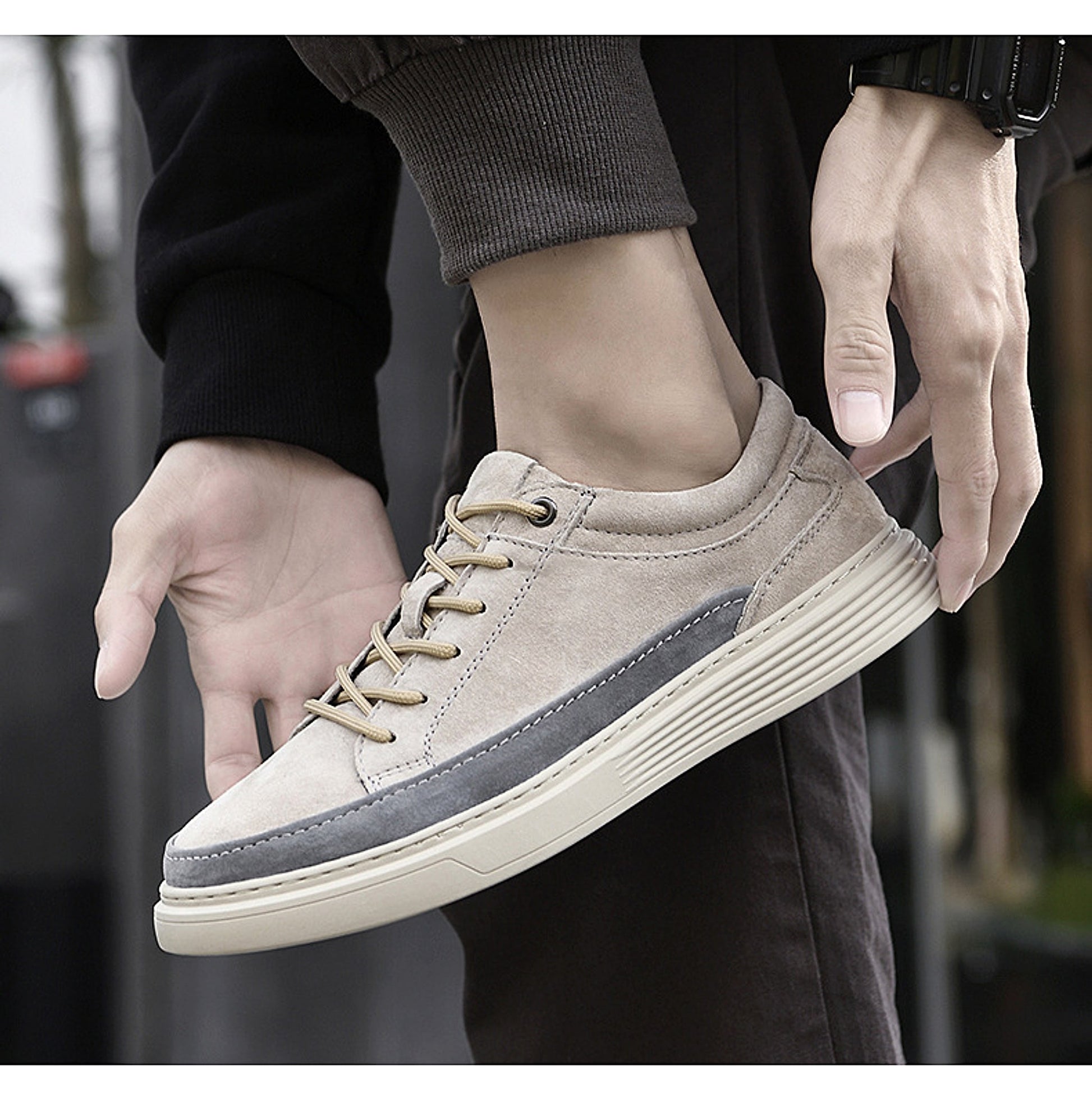 Four Seasons All-match Soft Bottom Casual Sports Skate Shoes Men - enhanced image 5