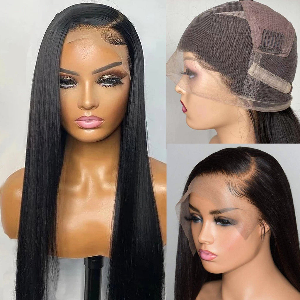 LuxeWave Premium - Full Lace Head Cover With Real Hair 1 - enhanced image 5