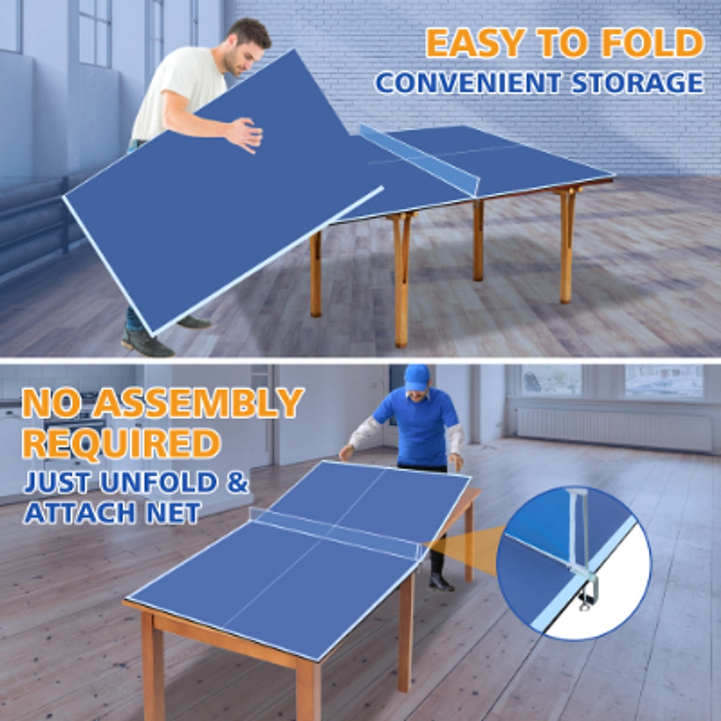 GameMaster™ – 7ft Foldable Ping Pong Tabletop Conversion Board (US Warehouse) - enhanced image 5