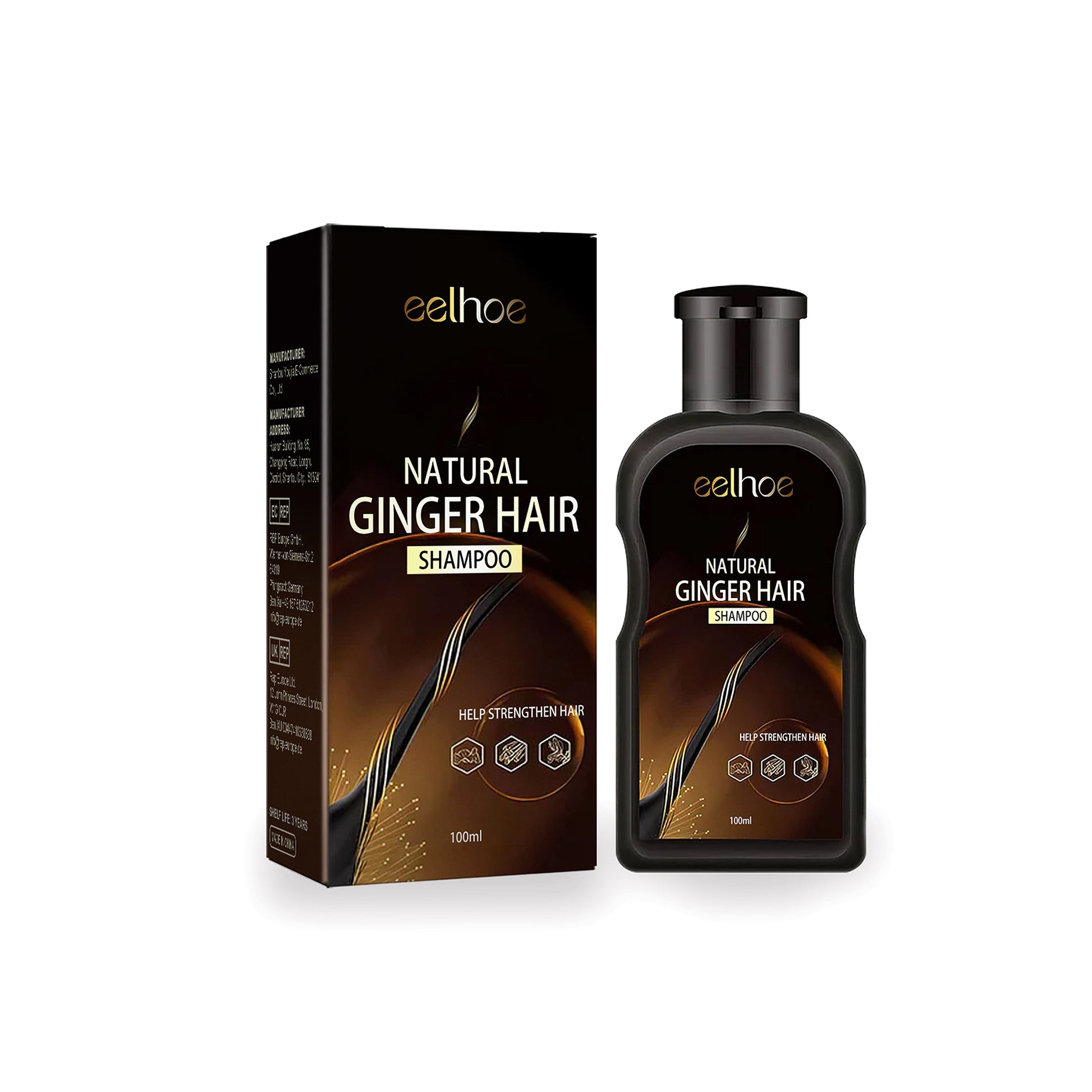Ginger Conditioning Shampoo – Mild Clean & Anti-Hair Loss - enhanced image 5