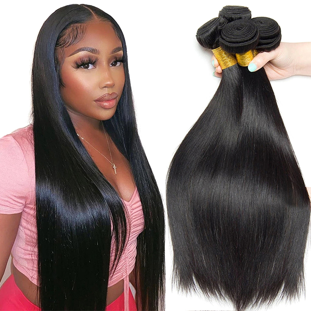 VelvetFlow Straight Hair from Peru - enhanced image 5