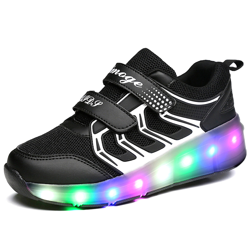 Heelys One-Wheeled Children's Colorful Usb Rechargeable Roller Shoes - enhanced image 5