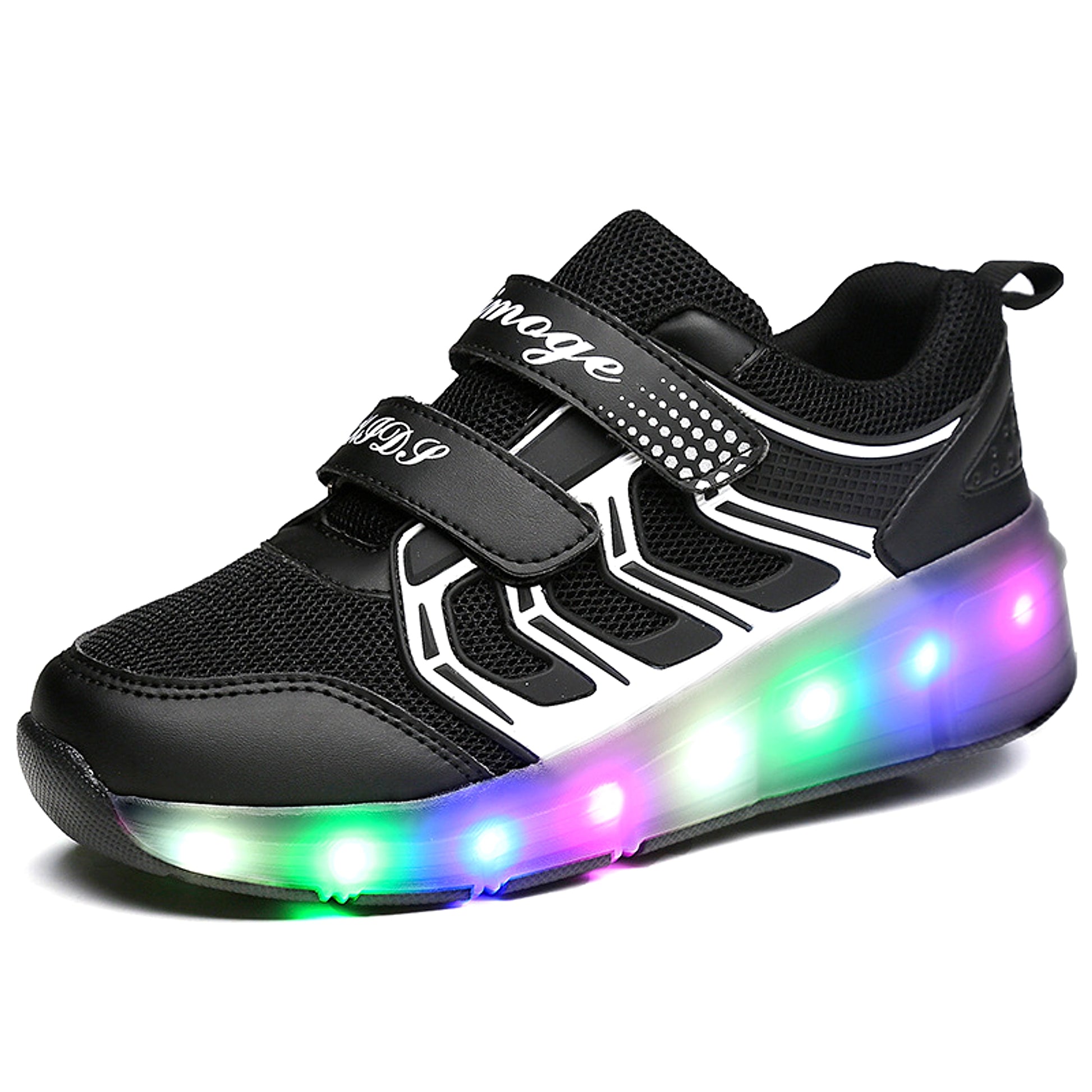 Heelys One-Wheeled Children's Colorful Usb Rechargeable Roller Shoes - enhanced image 5