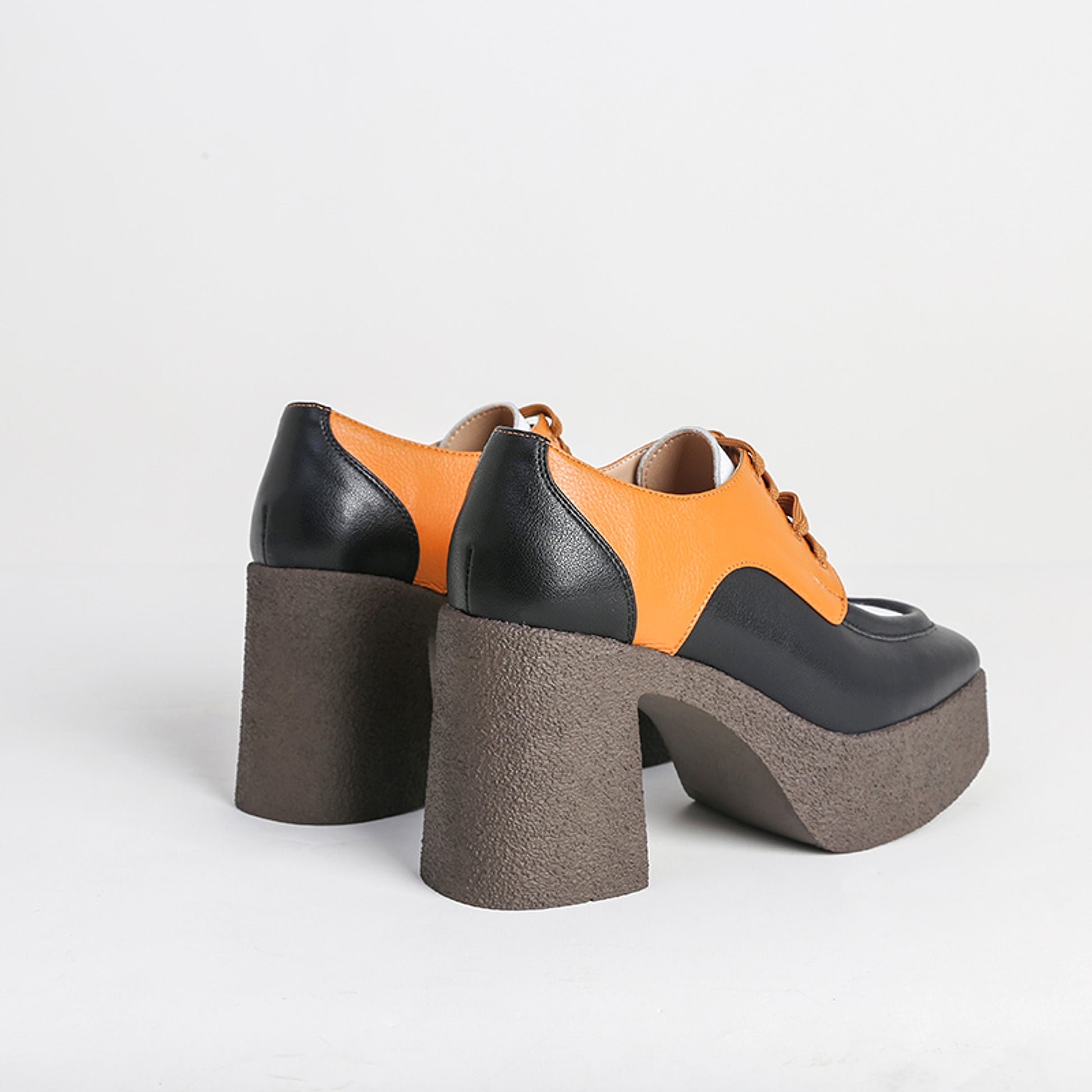 Heighten the thick heel shoe - enhanced image 5