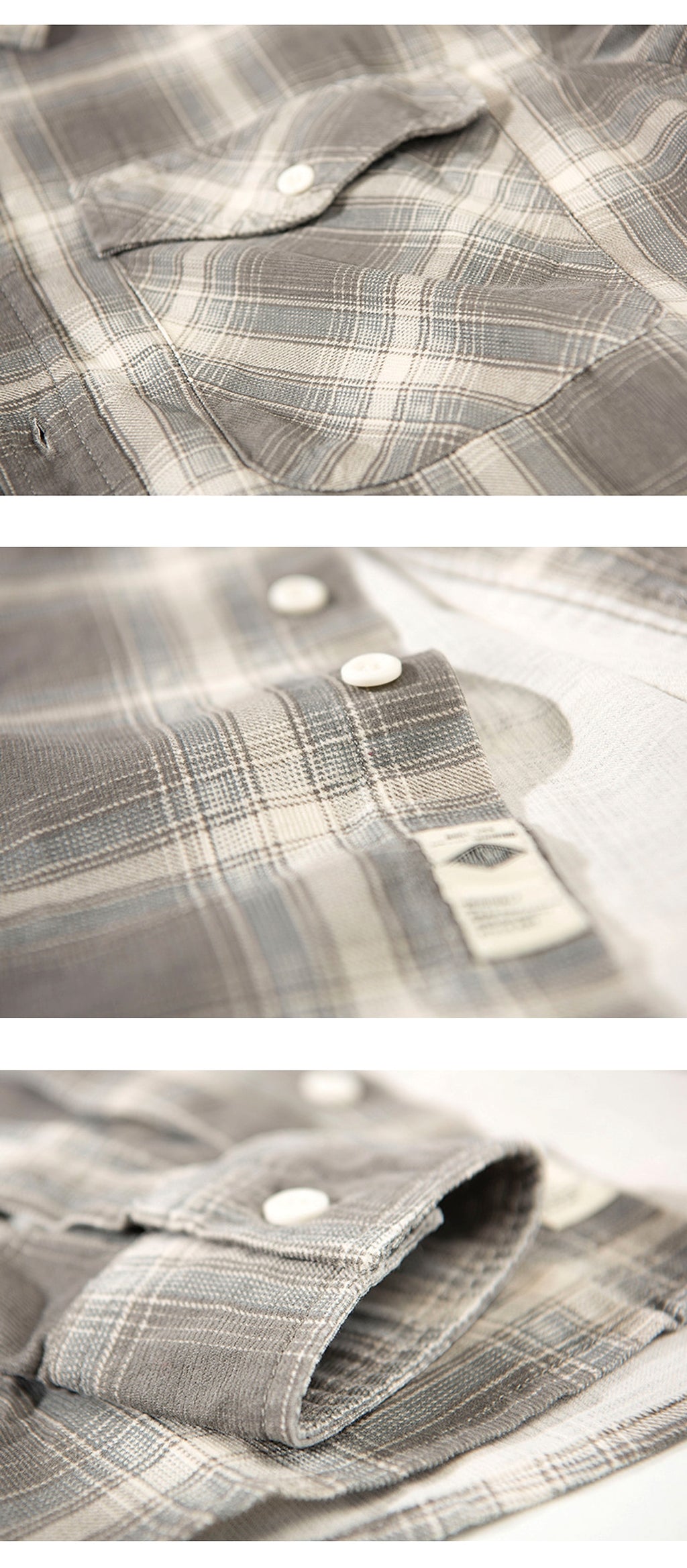 PlaidCraft™ – Pure Cotton Check Shirt for Men - enhanced image 5