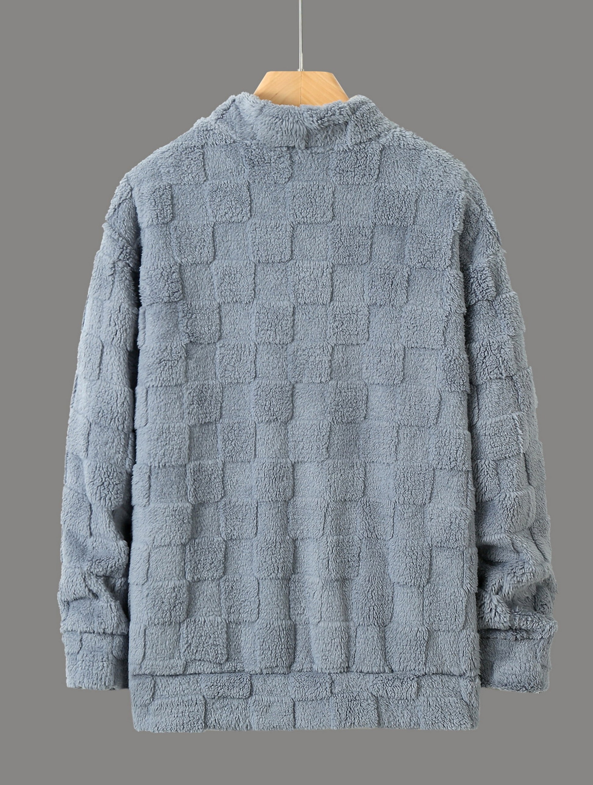 Hooded Loose Sweater Autumn And Winter Casual Plus Size Coat Men - enhanced image 5