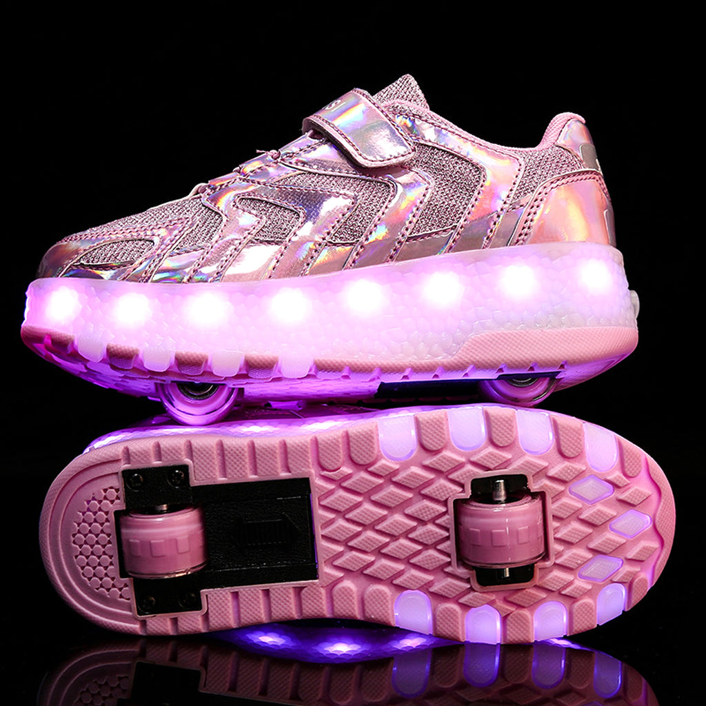 Kids Roller Shoes Boys Girls Sneakers Skateboard Shoes Boys - enhanced image 5