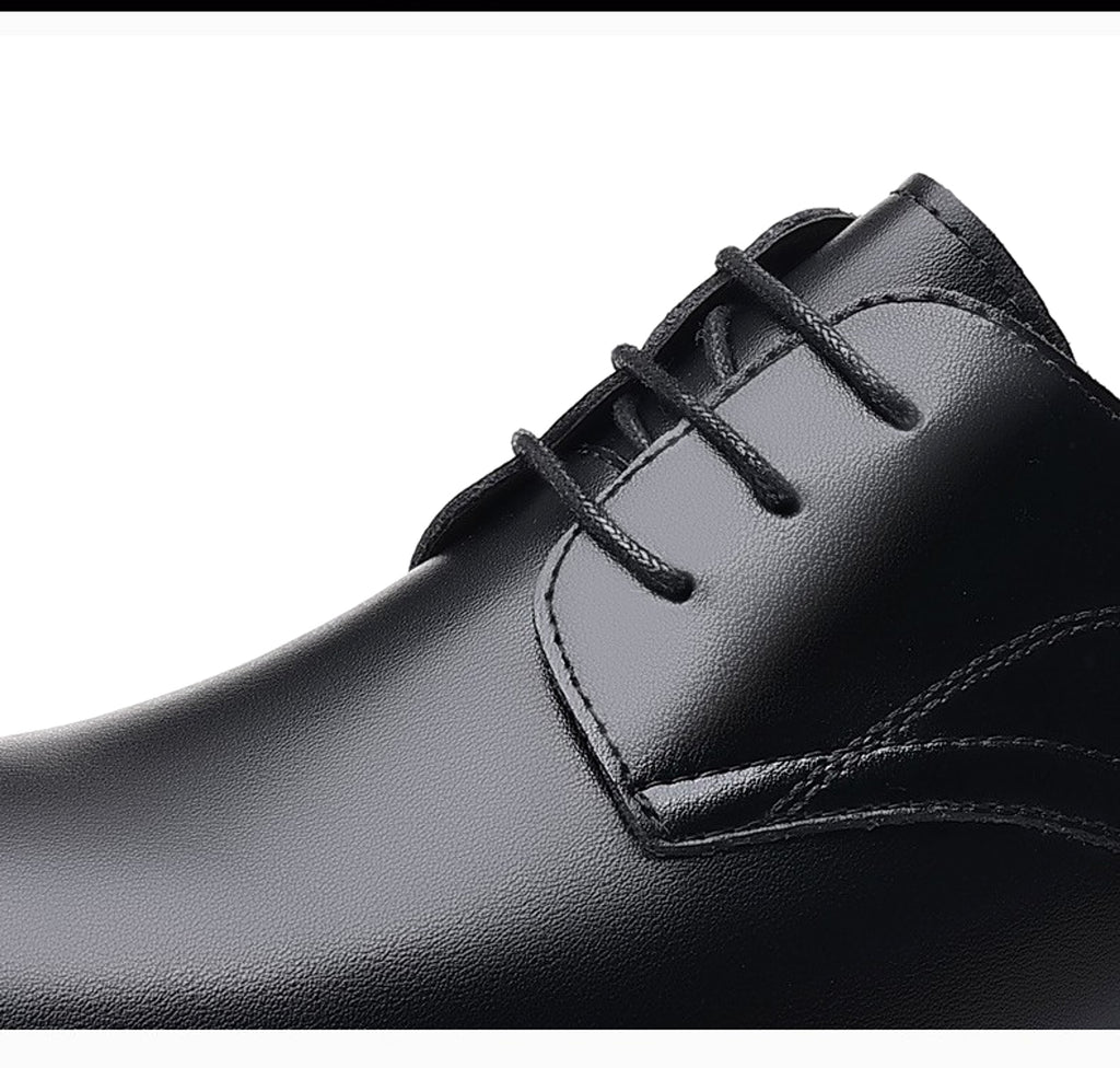 Lightweight Casual Leather Shoes Men - enhanced image 5
