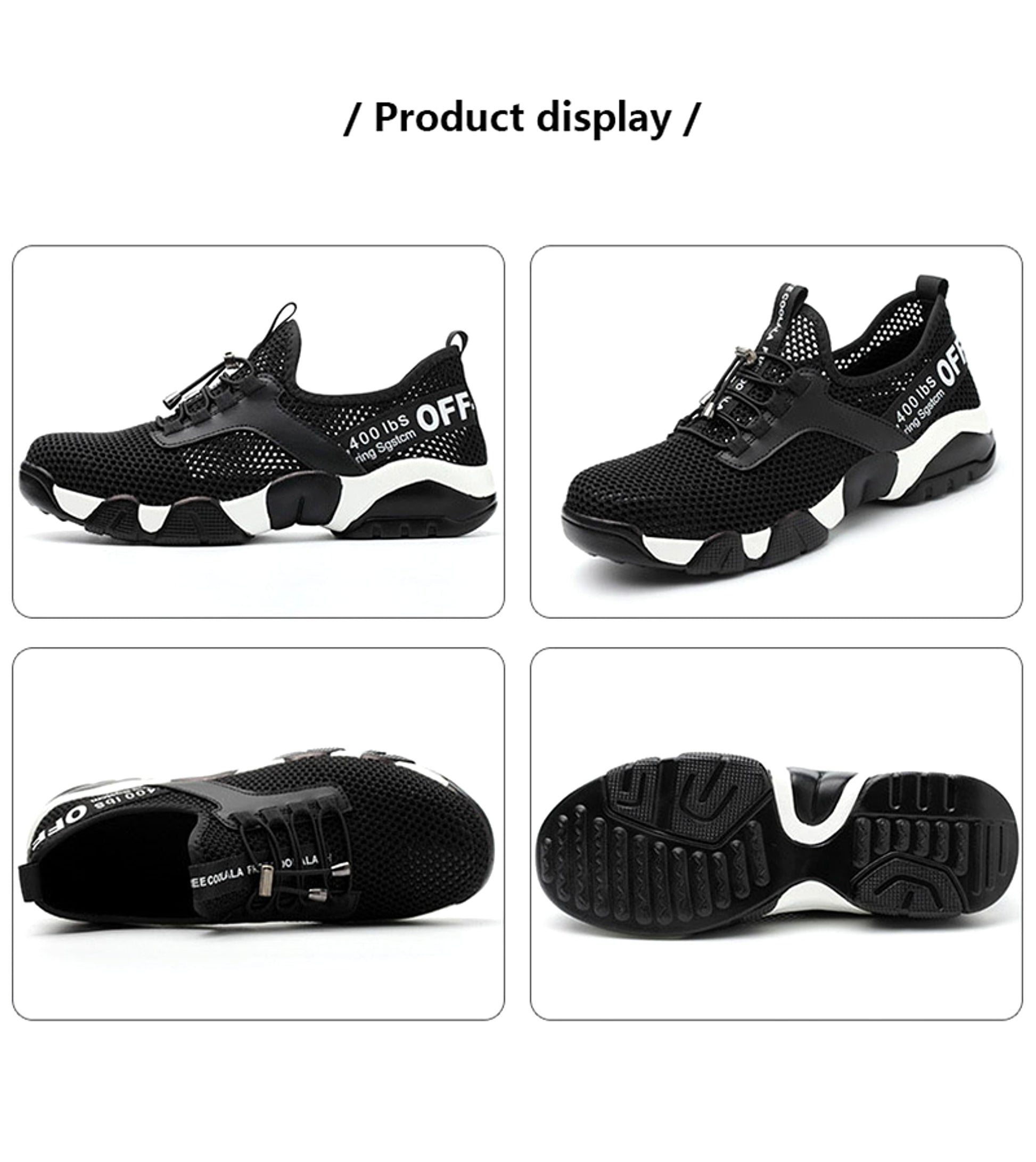 Lightweight protective shoes for men - enhanced image 5
