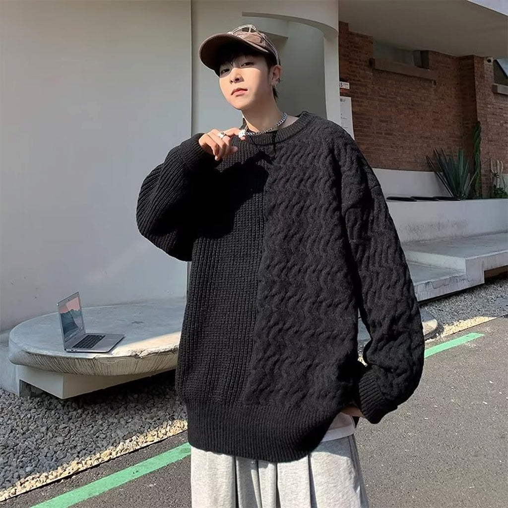 Long Sleeve Sweater Knitwear For Men - enhanced image 5