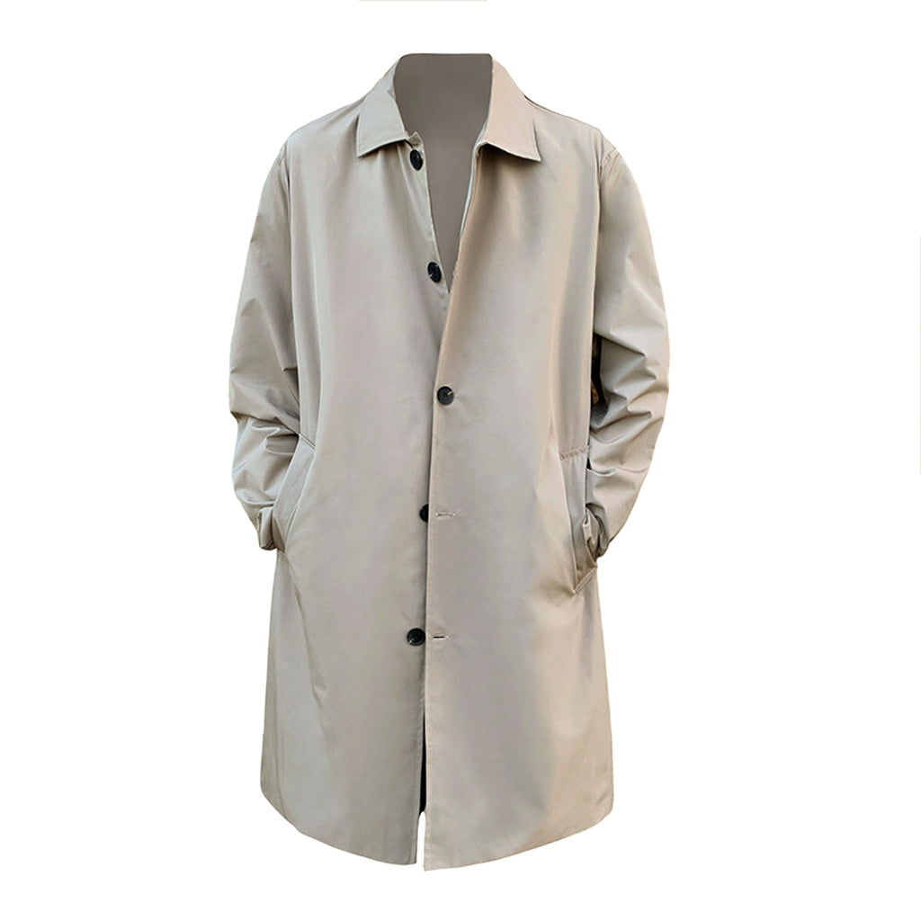Classic Men's Coat – Urban Chic for Any Season - enhanced image 5