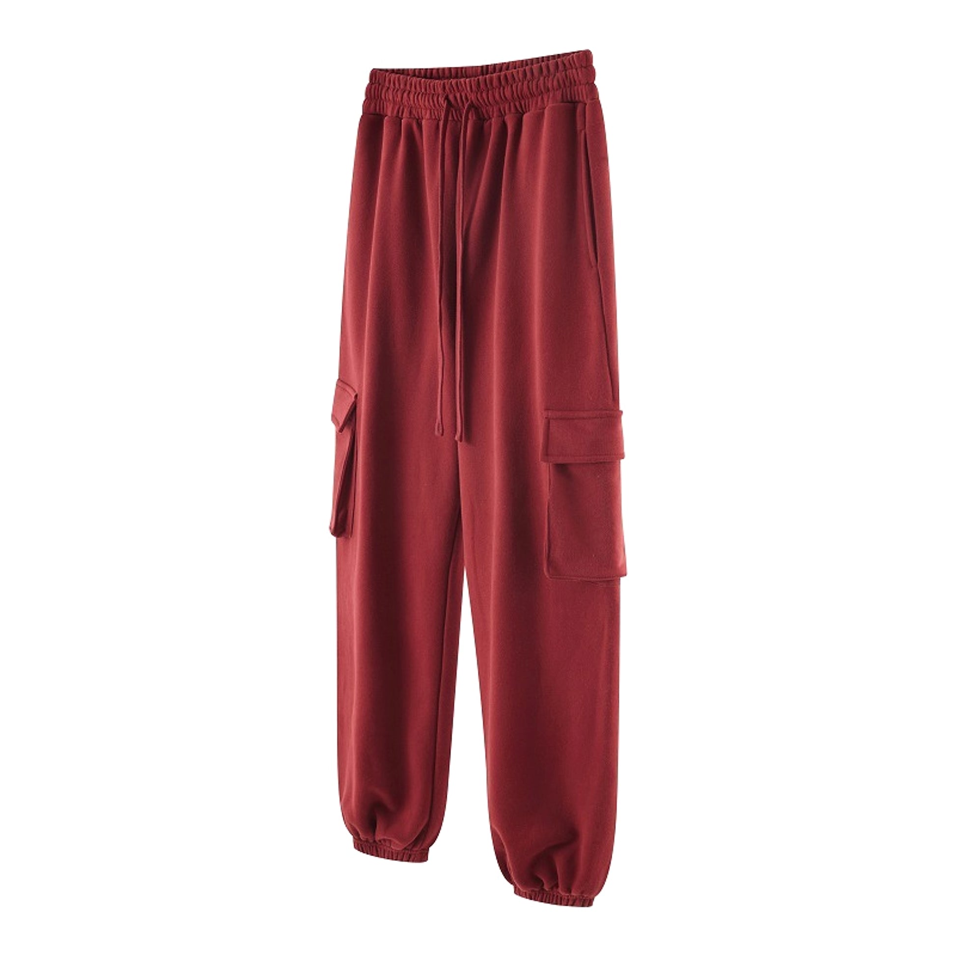 Loose Velvet Pants Casual Drawstring Pants (Jeans) Men & Women - enhanced image 5