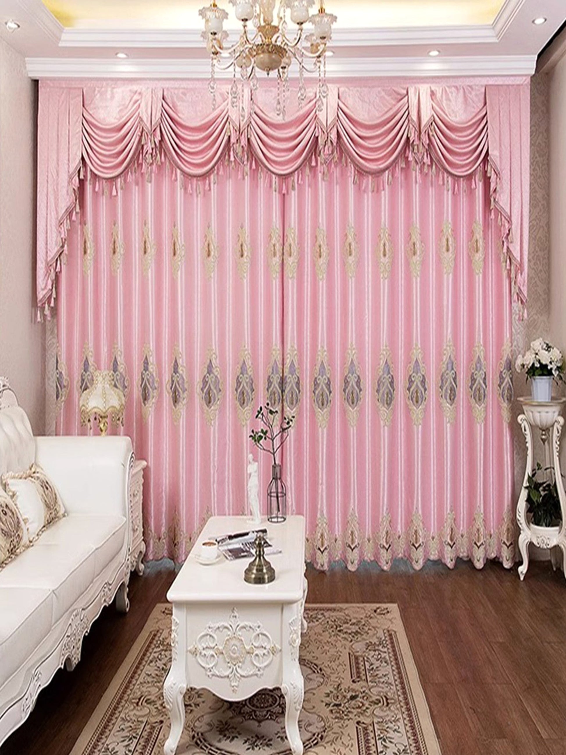LuxeVellum™ – European Luxury Curtain Panels Without Valance - enhanced image 5