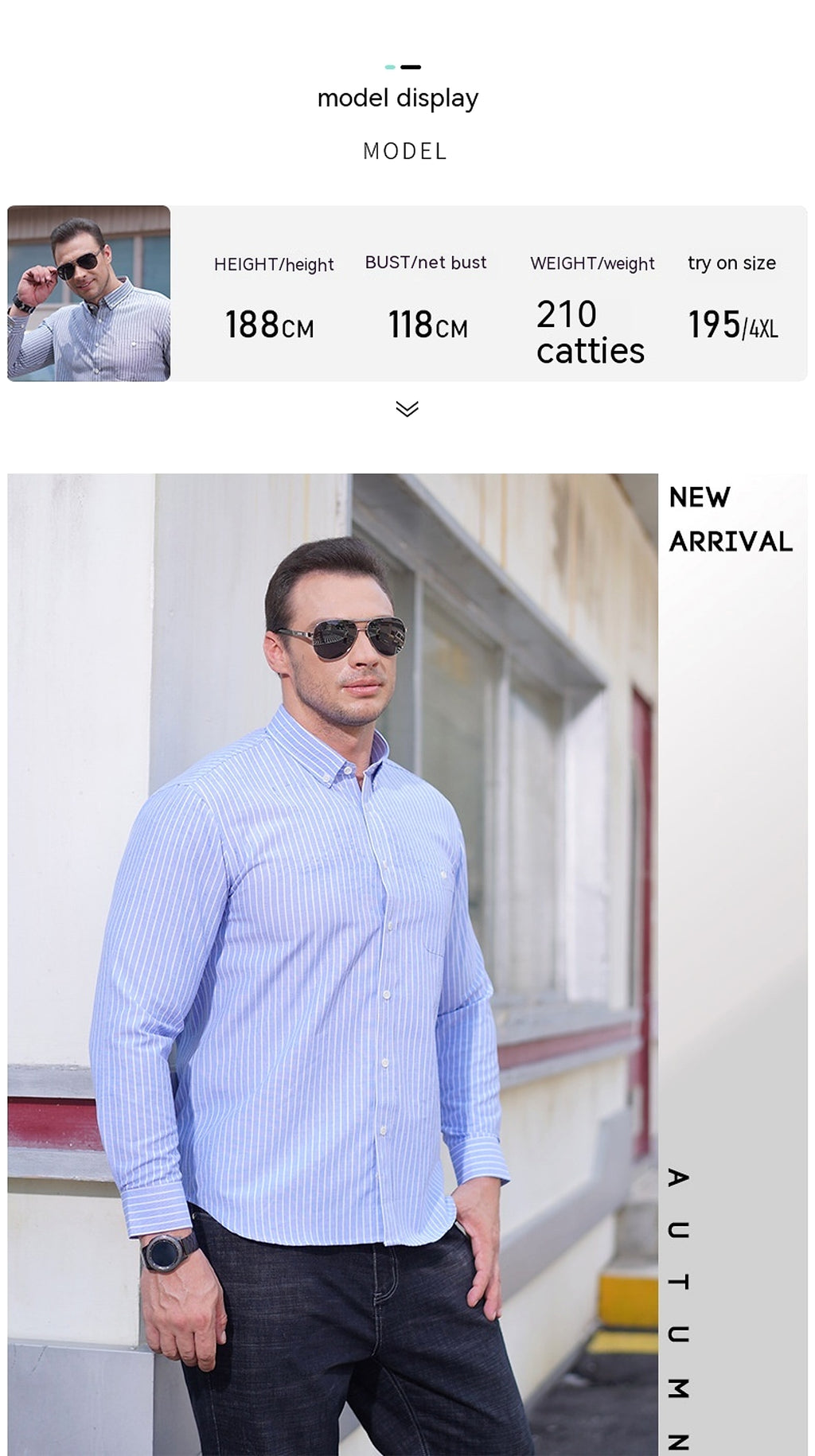 Men Business Trends Cotton Long Sleeve DressShirt - enhanced image 5