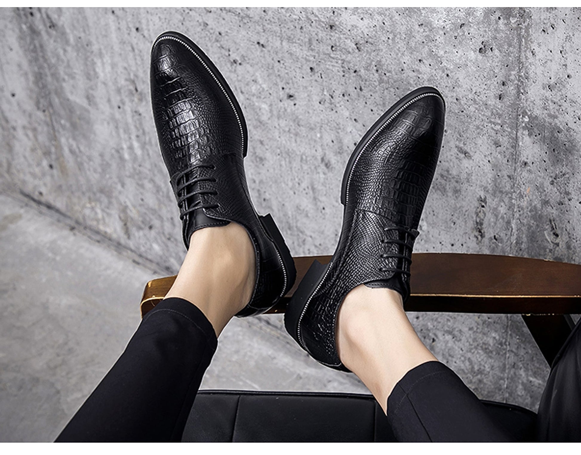 Men's business shoes - enhanced image 5