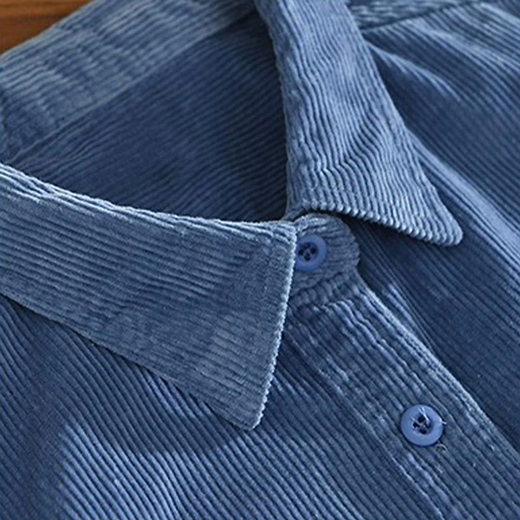 Men's Button Shirt Casual Shirt Lamp Wick - enhanced image 5