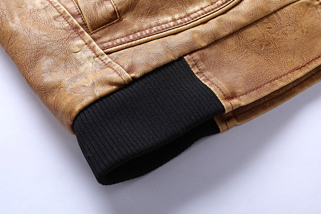 Men's Fashion Casual Polo Collar Zipper Jacket - enhanced image 5