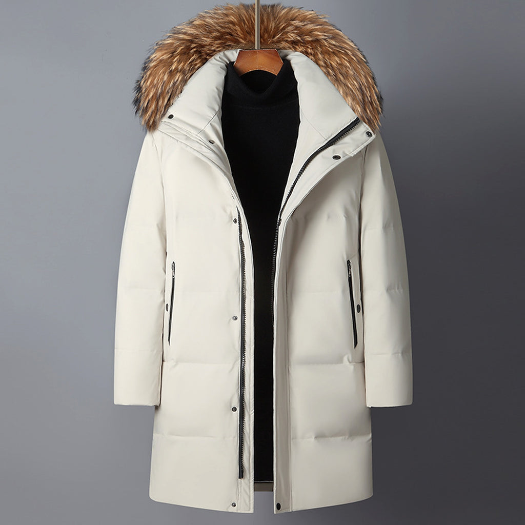 Men's Fashion Loose Down Jacket Coat - enhanced image 5