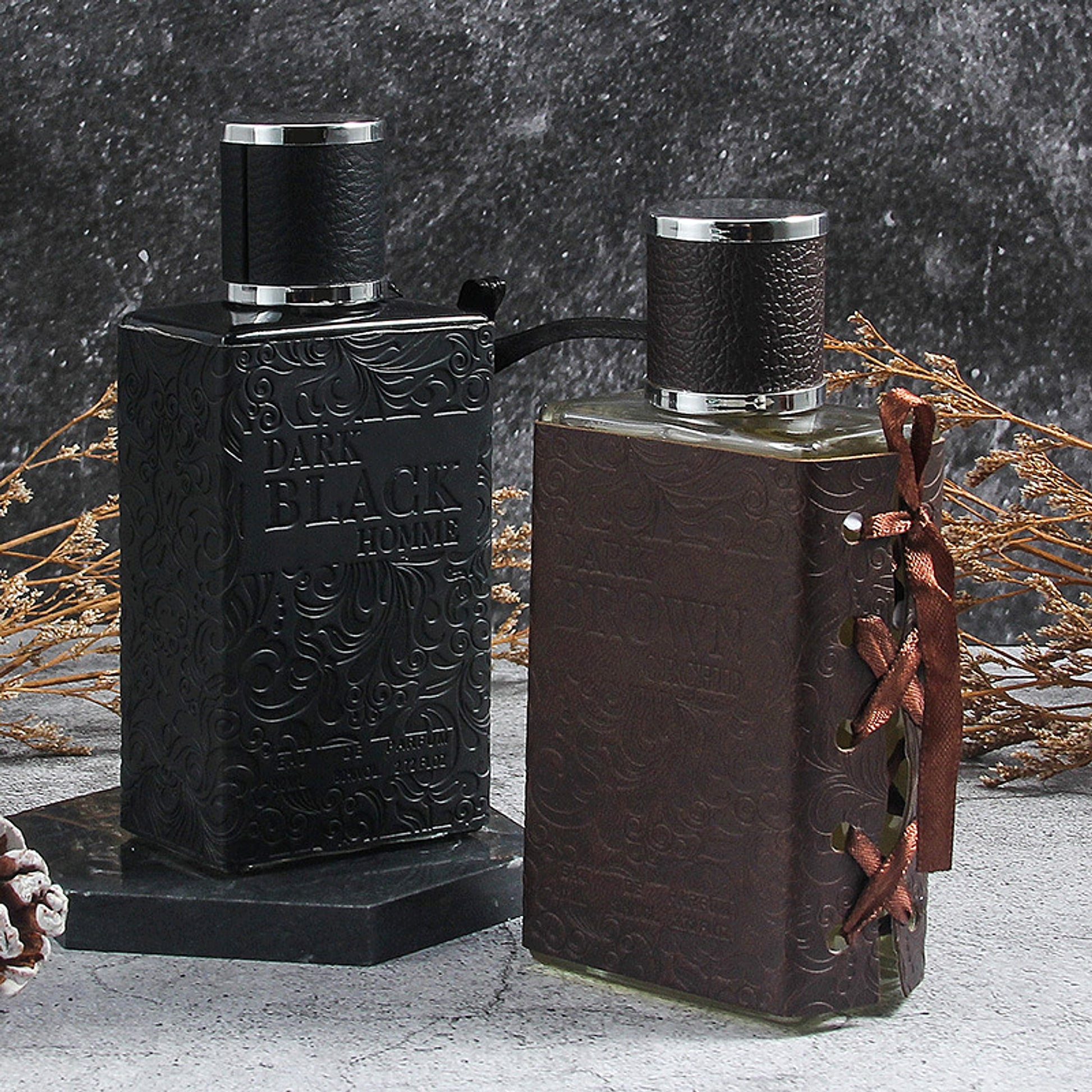 A.1. Men's Fashion Simple Long-lasting Light Perfume Dark Whiskey Black Fragrance - enhanced image 5