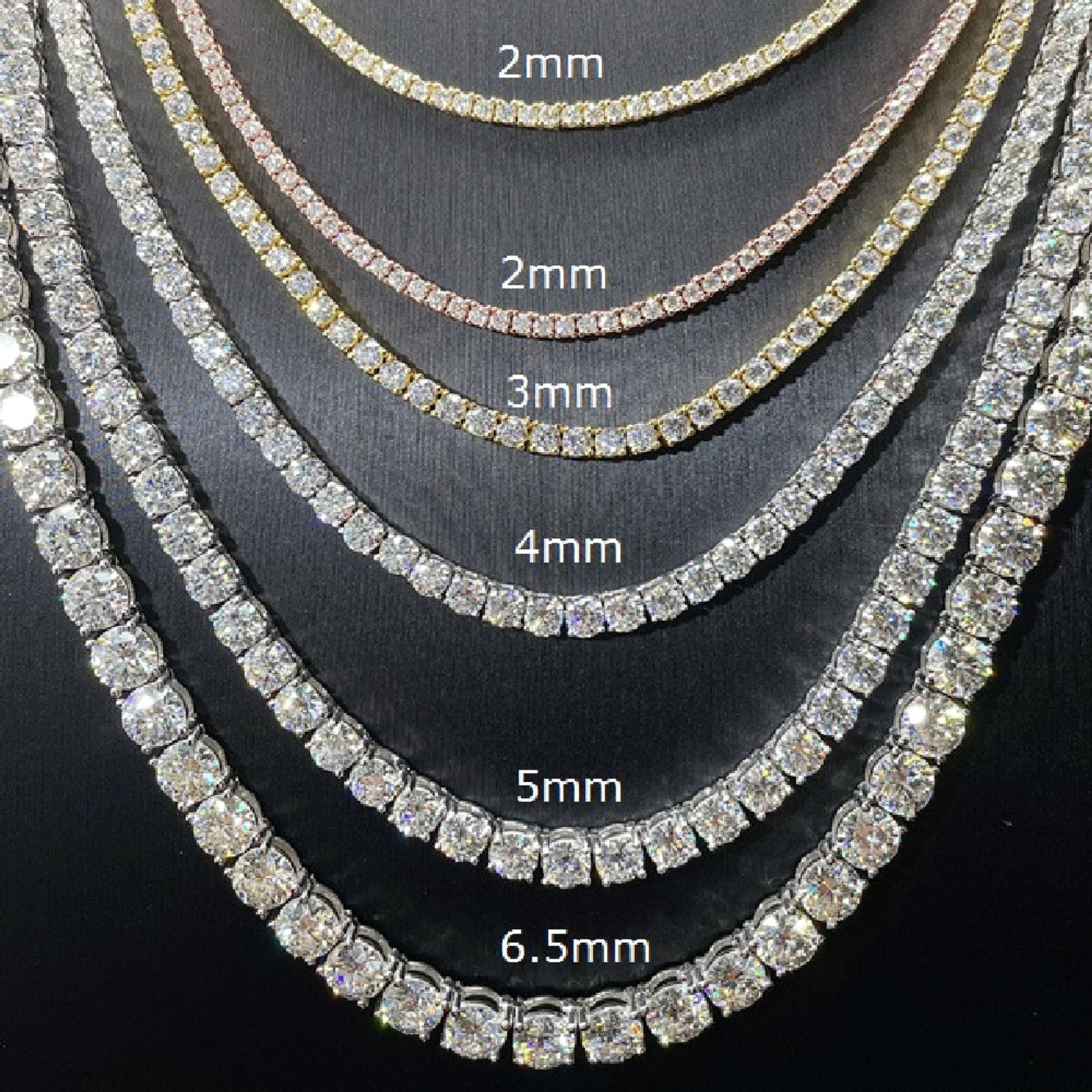Men's Fashion Single Row Bracelet - enhanced image 5