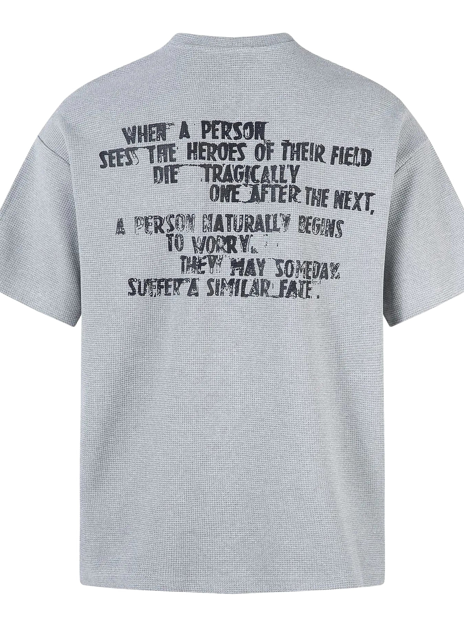 Men's Half Zip Short Sleeve T-Shirt - enhanced image 5