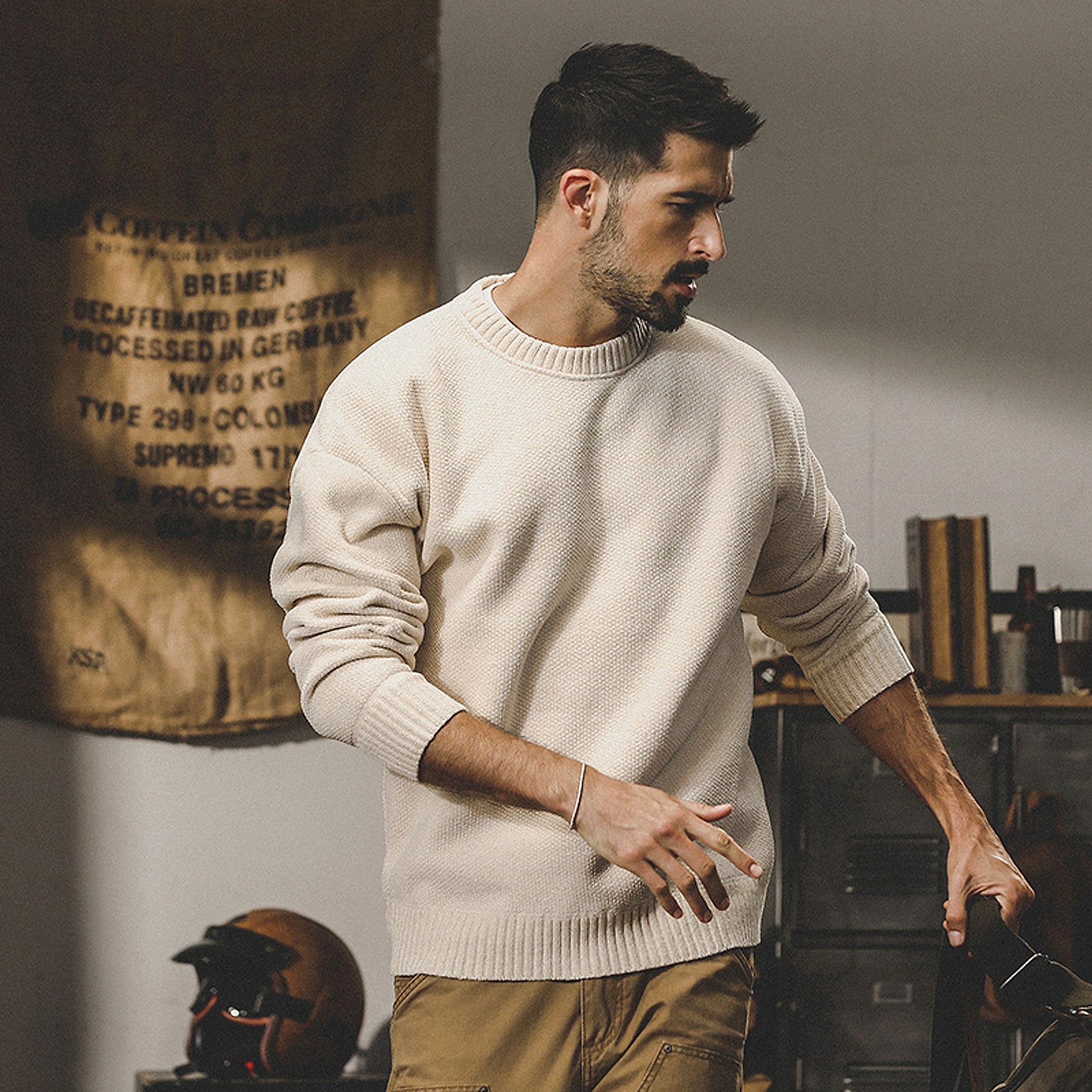 A.1 Men's Inner Wear Base Knitwear Sweater - enhanced image 5