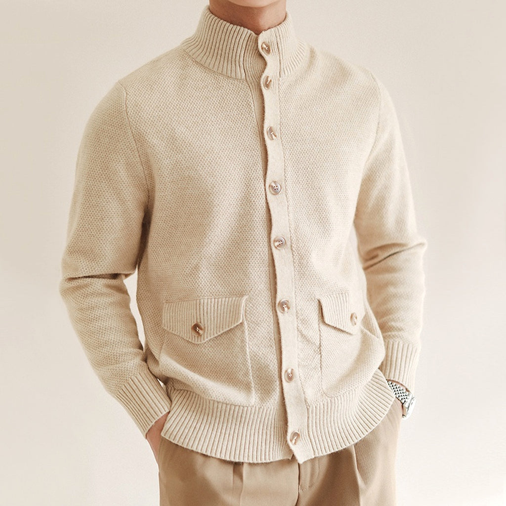 Men's Leisure Warm Vintage Top - enhanced image 5