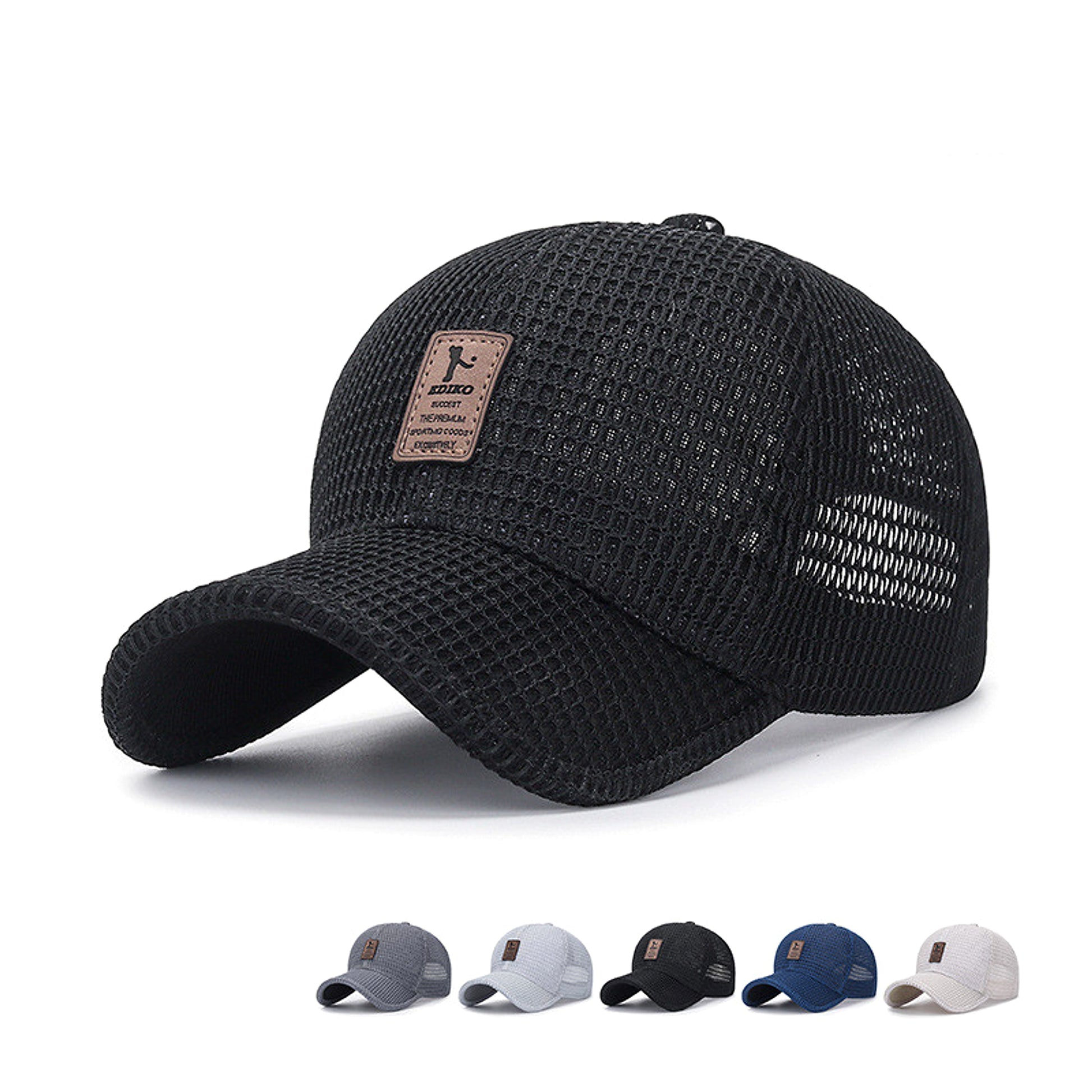 Men's Outdoor Sunscreen Mesh Breathable Hat - enhanced image 5