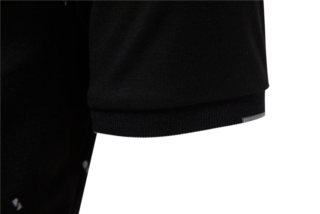 Men's Short Sleeve Fashion Printed Polo T-Shirt - enhanced image 5