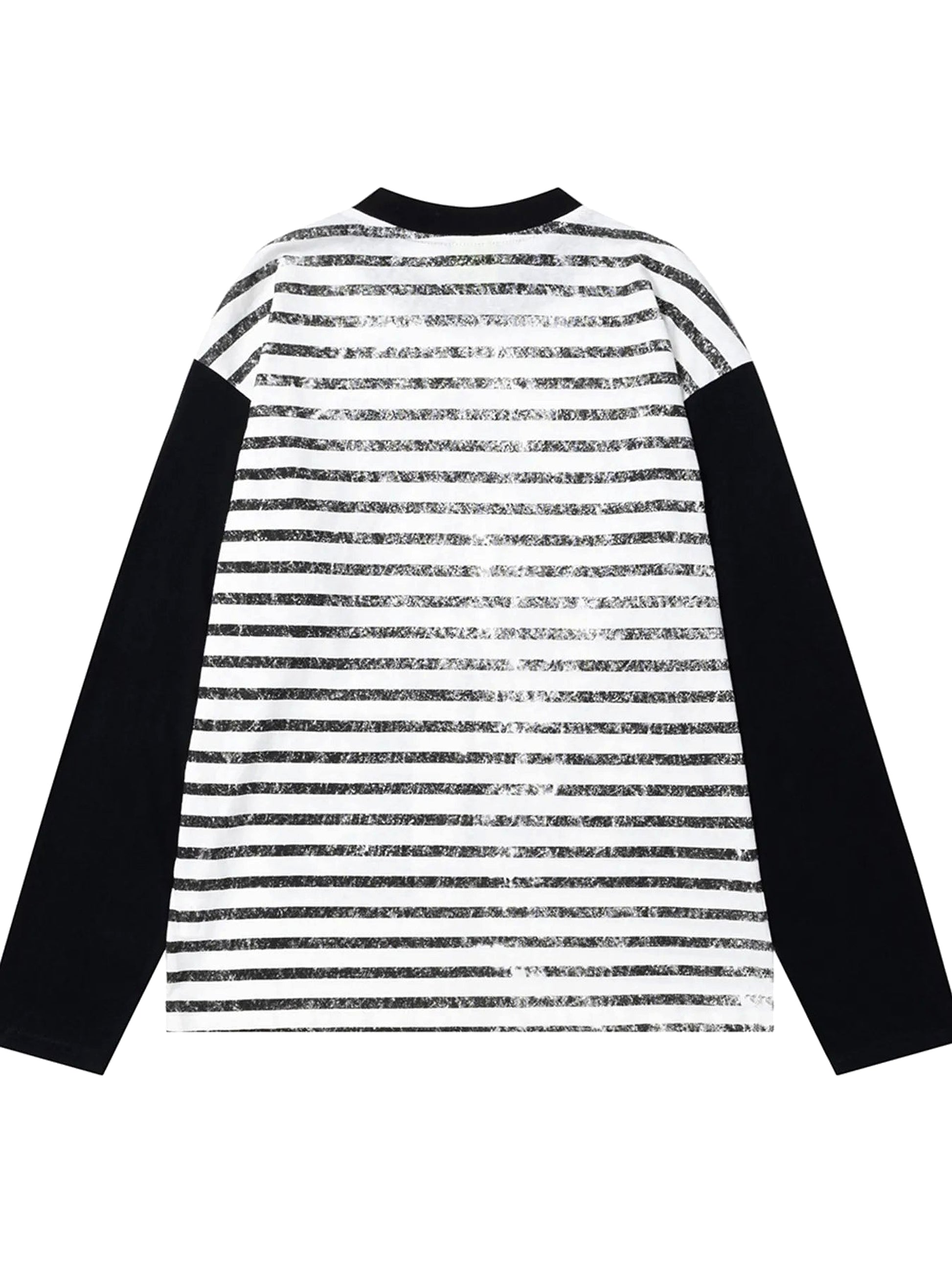 Men's Vintage Style Photo Print Contrast Sleeve T-Shirt - enhanced image 5