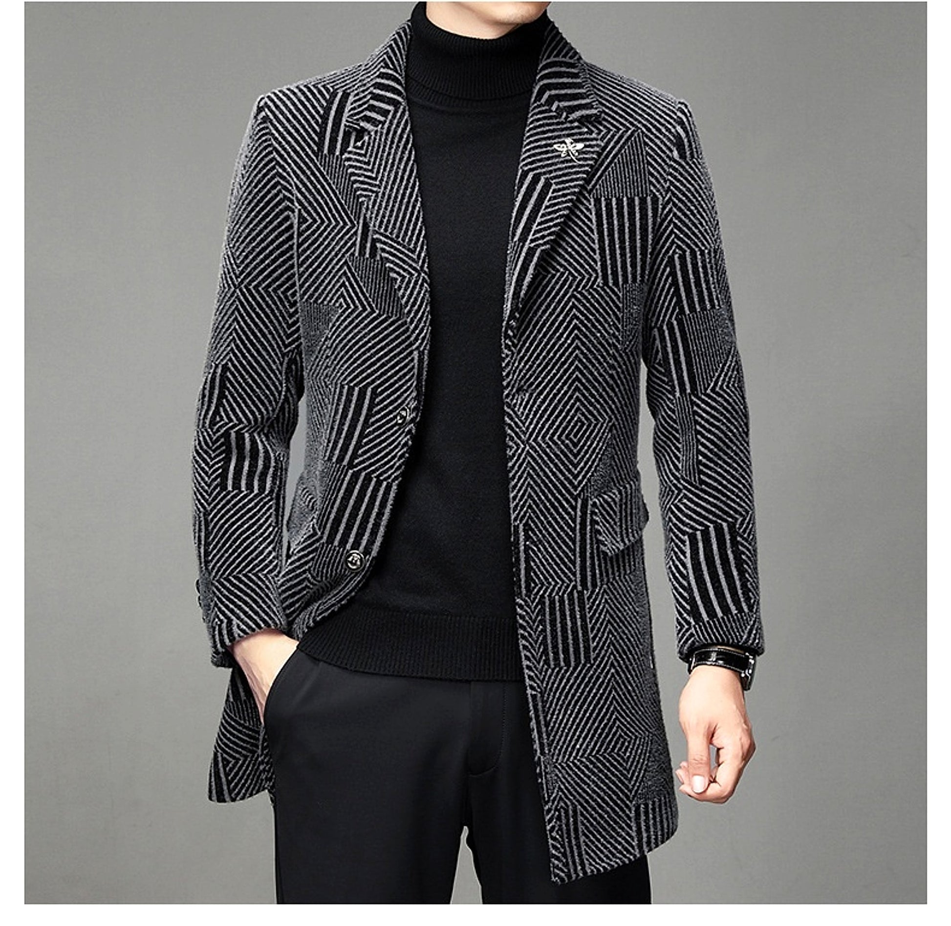 StormGuard™ – Men’s Autumn & Winter Windbreaker Coat - enhanced image 5