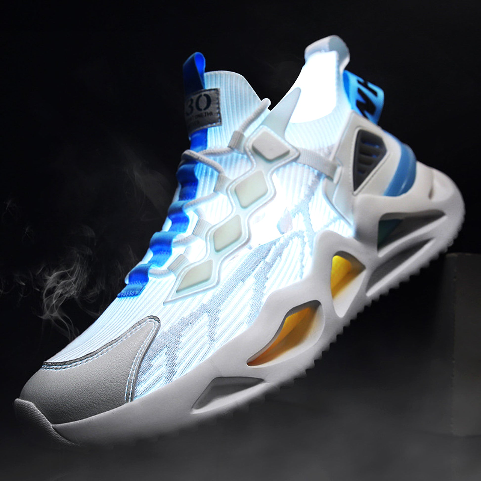 Mesh Breathable Sneakers Casual Men Shoes - enhanced image 5