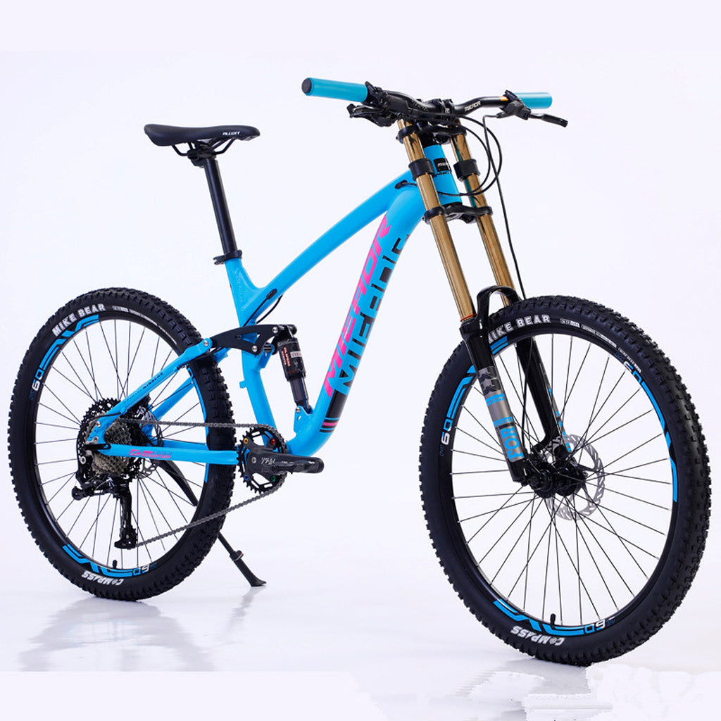 Mieaor™ TrailBlaze Pro – Full Suspension MTB (26/27.5", 11-Speed, Oil Brake, Alloy Frame) - enhanced image 5
